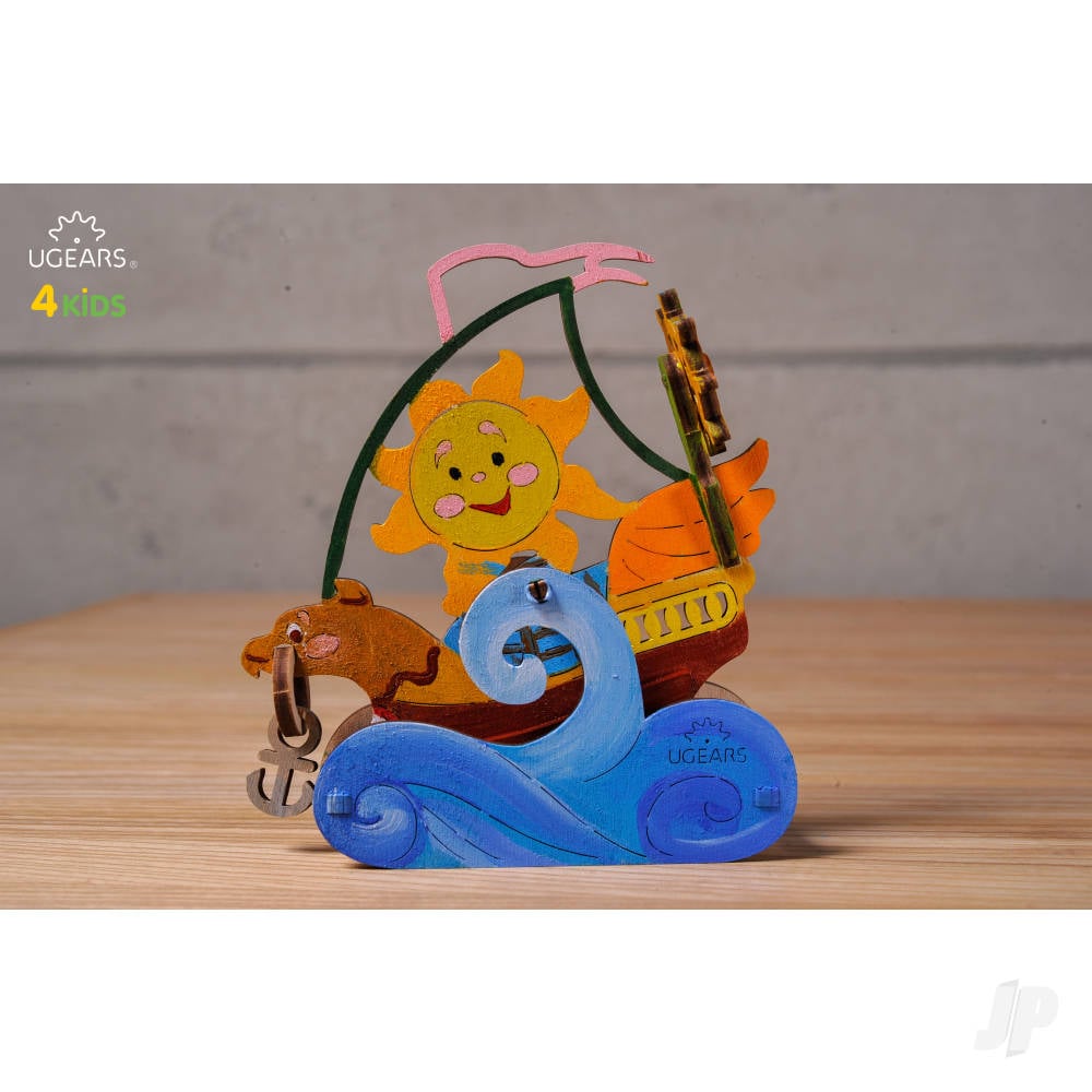 3D Colouring Model Sailboat-4
