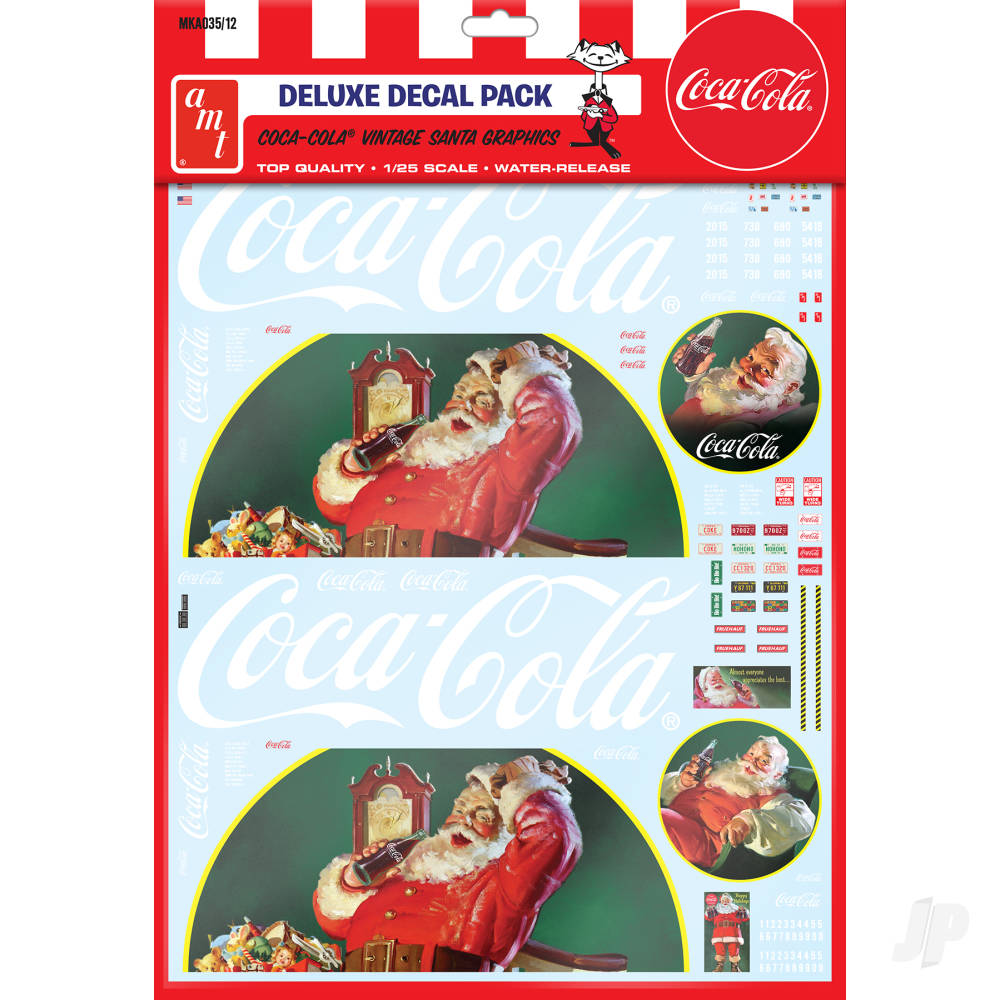 Vintage Coca-Cola Santa Clause Big Rig Graphics-2