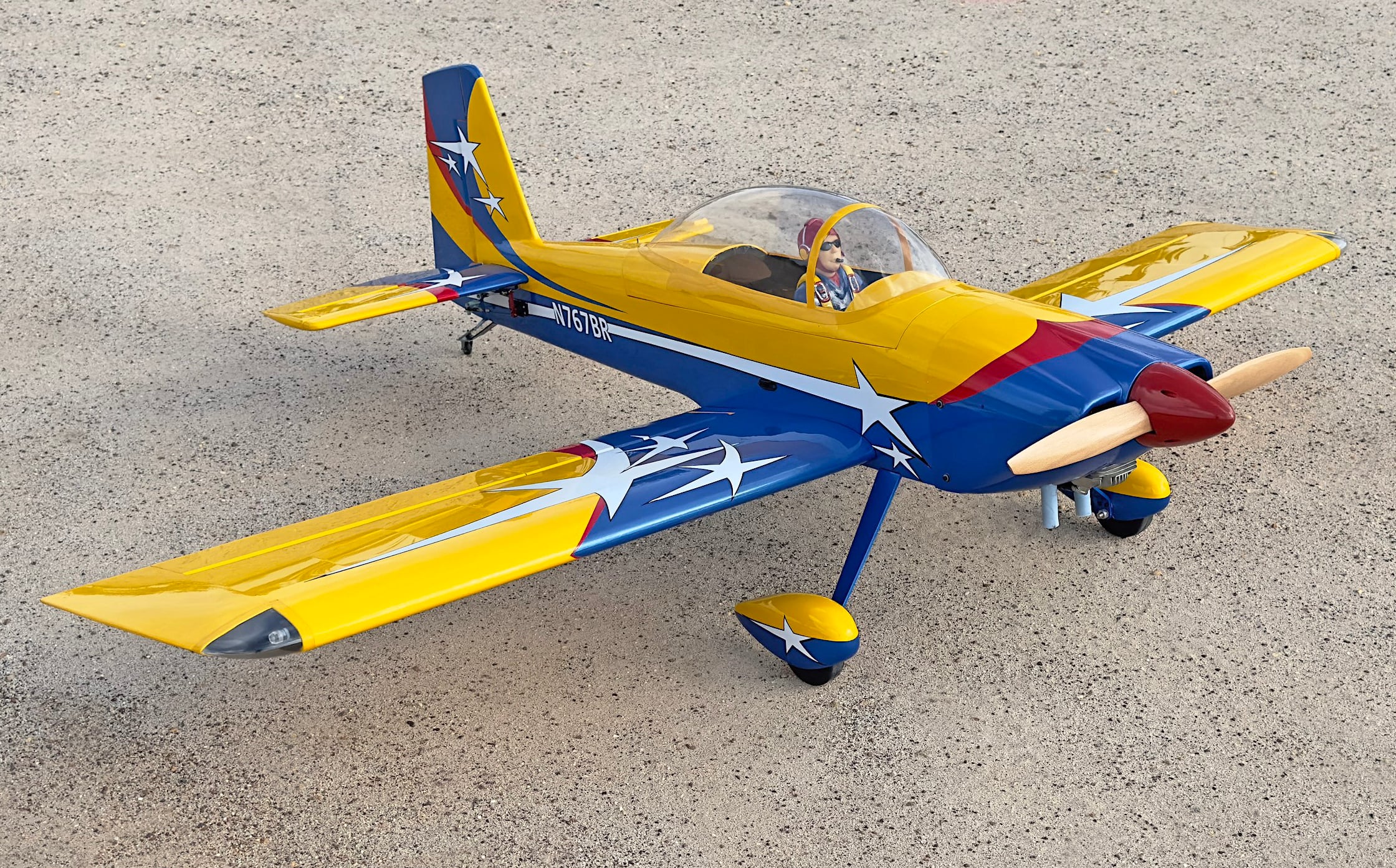 Vans RV-8 (35-40CC) 1.80m (71.0in)