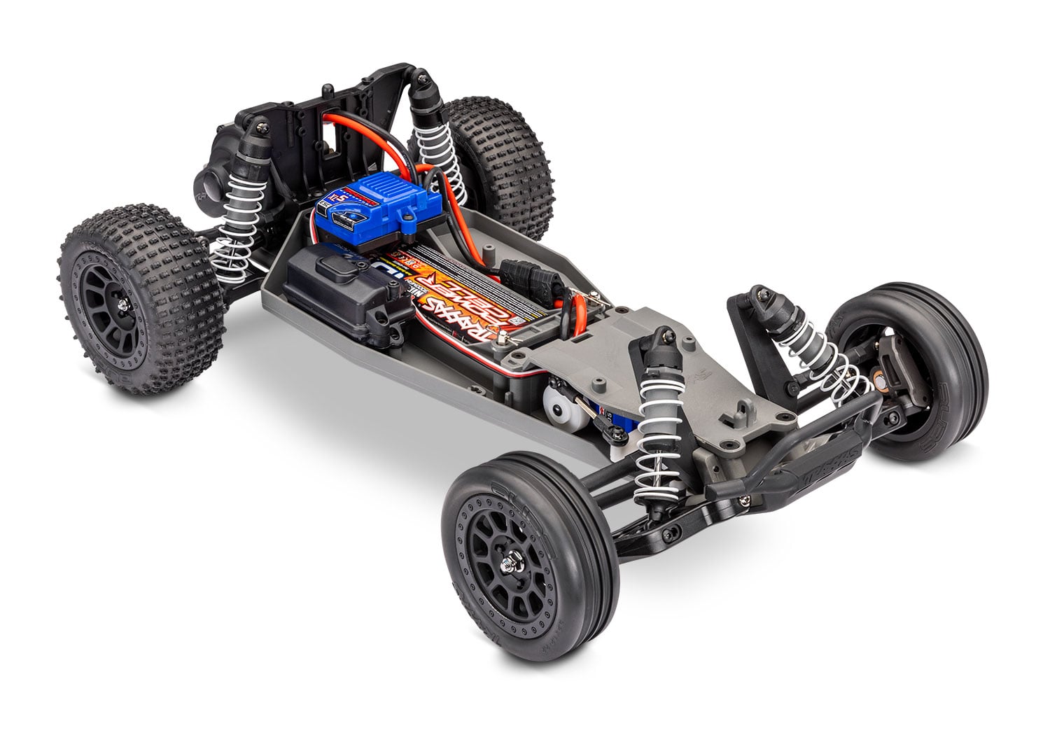Traxxas Bandit HD 1:10 2WD RTR Buggy, BlueX (+ TQ 2-ch, XL-5, Titan 550, 7-Cell NiMH, 4A USB-C Charger)-4