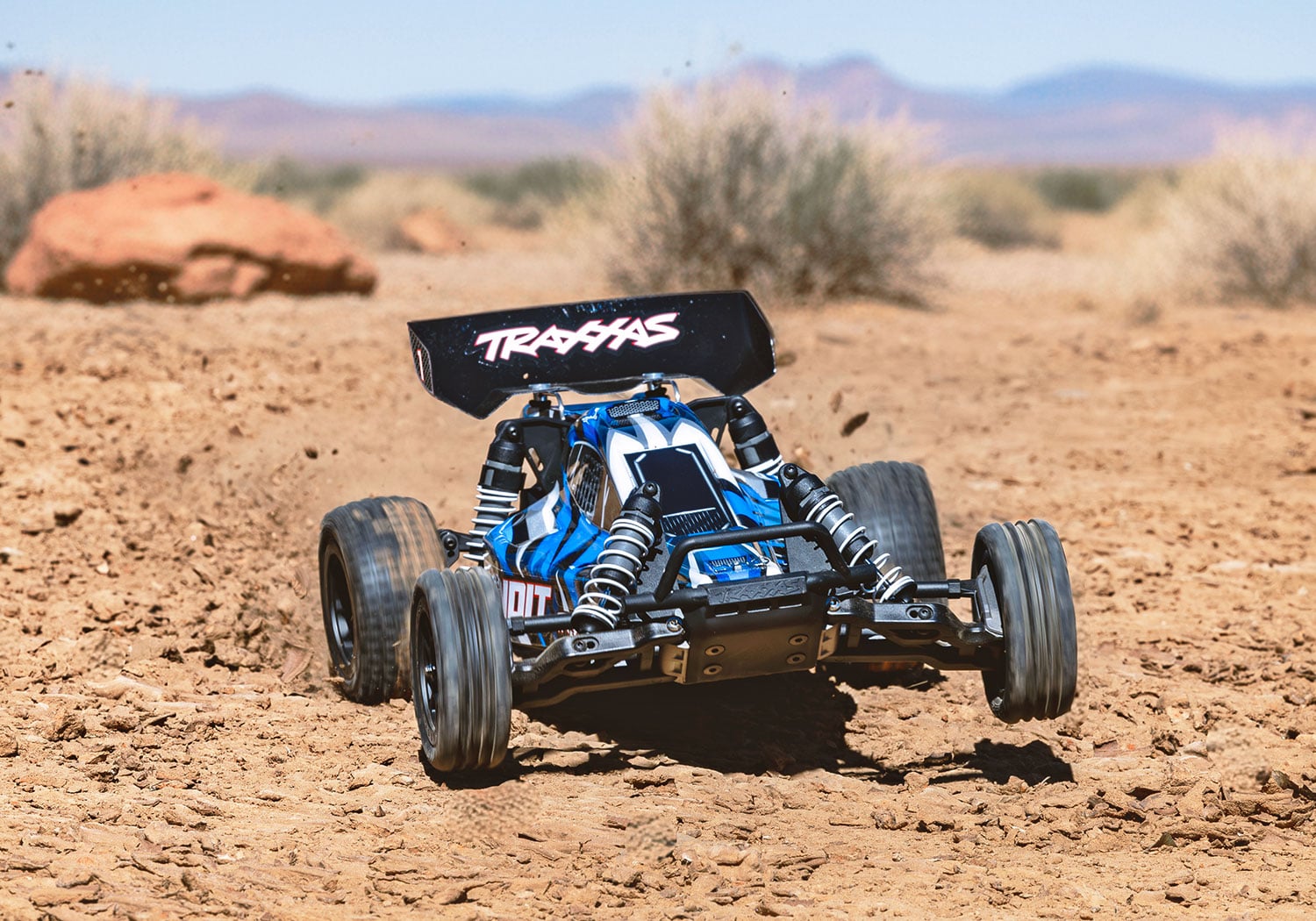 Traxxas Bandit HD 1:10 2WD RTR Buggy, BlueX (+ TQ 2-ch, XL-5, Titan 550, 7-Cell NiMH, 4A USB-C Charger)-5