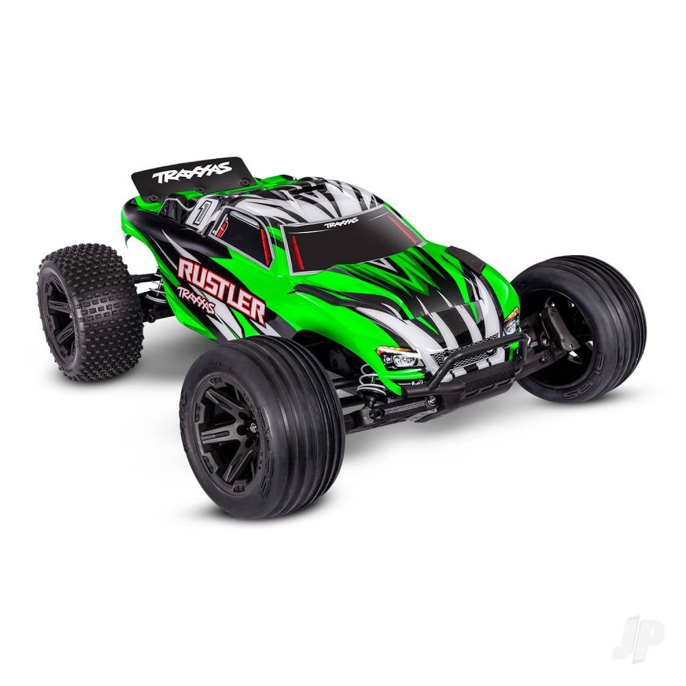 traxxas-rustler-hd-110-2wd-rtr-stadium-truck-greenx-tq-2-ch-xl-5-titan-550-7-cell-nimh-4a-usb-c-charger-clipless-body