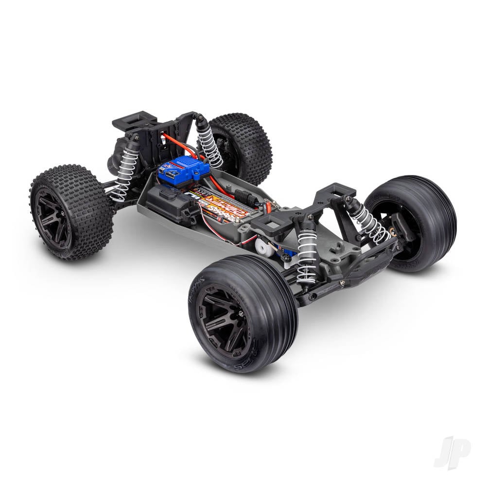 Traxxas Rustler HD 1:10 2WD RTR Stadium Truck, GreenX (+ TQ 2-ch, XL-5, Titan 550, 7-Cell NiMH, 4A USB-C Charger, Clipless Body)-5