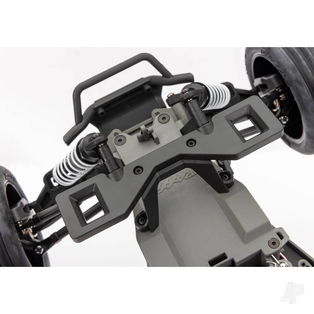Traxxas Rustler HD 1:10 2WD RTR Stadium Truck, BlueX (+ TQ 2-ch, XL-5, Titan 550, 7-Cell NiMH, 4A USB-C Charger, Clipless Body)-7