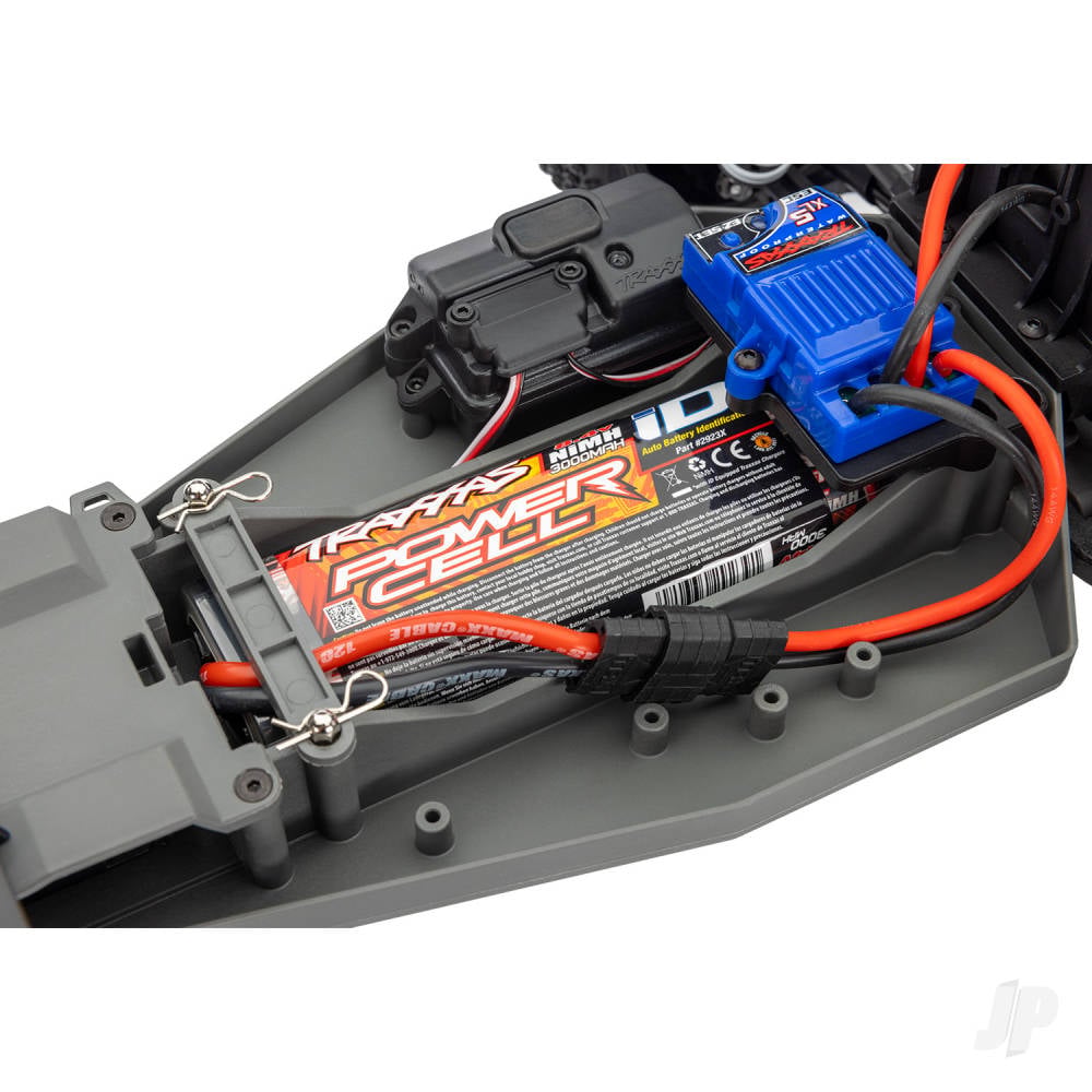 Traxxas Rustler HD 1:10 2WD RTR Stadium Truck, GreenX (+ TQ 2-ch, XL-5, Titan 550, 7-Cell NiMH, 4A USB-C Charger, Clipless Body)-10