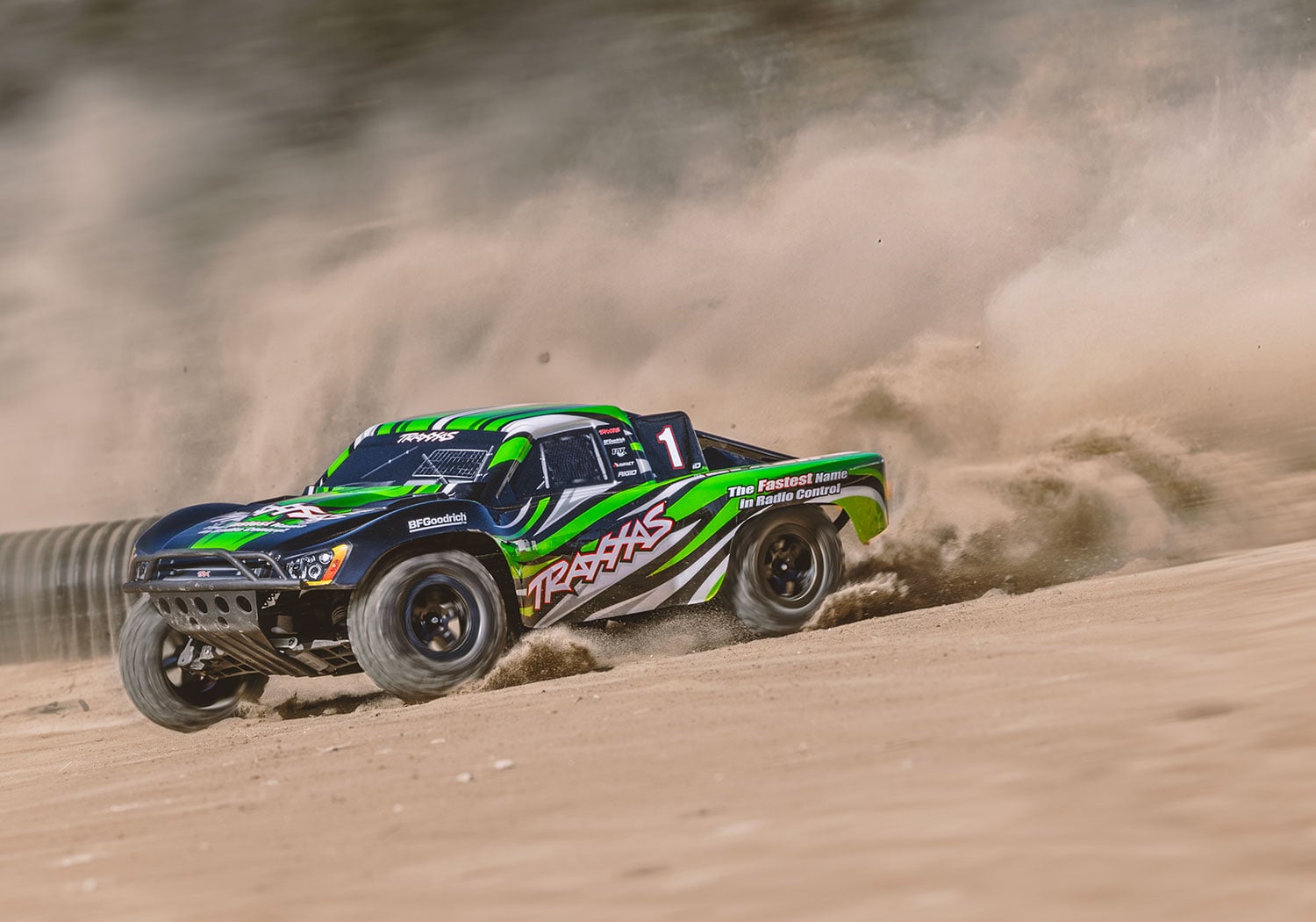 Traxxas Slash HD 1:10 2WD RTR Short Course Truck, GreenX (+ TQ 2-ch, Titan 550 12T, XL-5, Clipless Body)-7