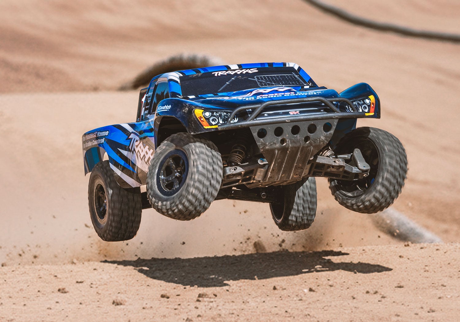 Traxxas Slash HD 1:10 2WD RTR Short Course Truck, BlueX (+ TQ 2-ch, Titan 550 12T, XL-5, Clipless Body)-7