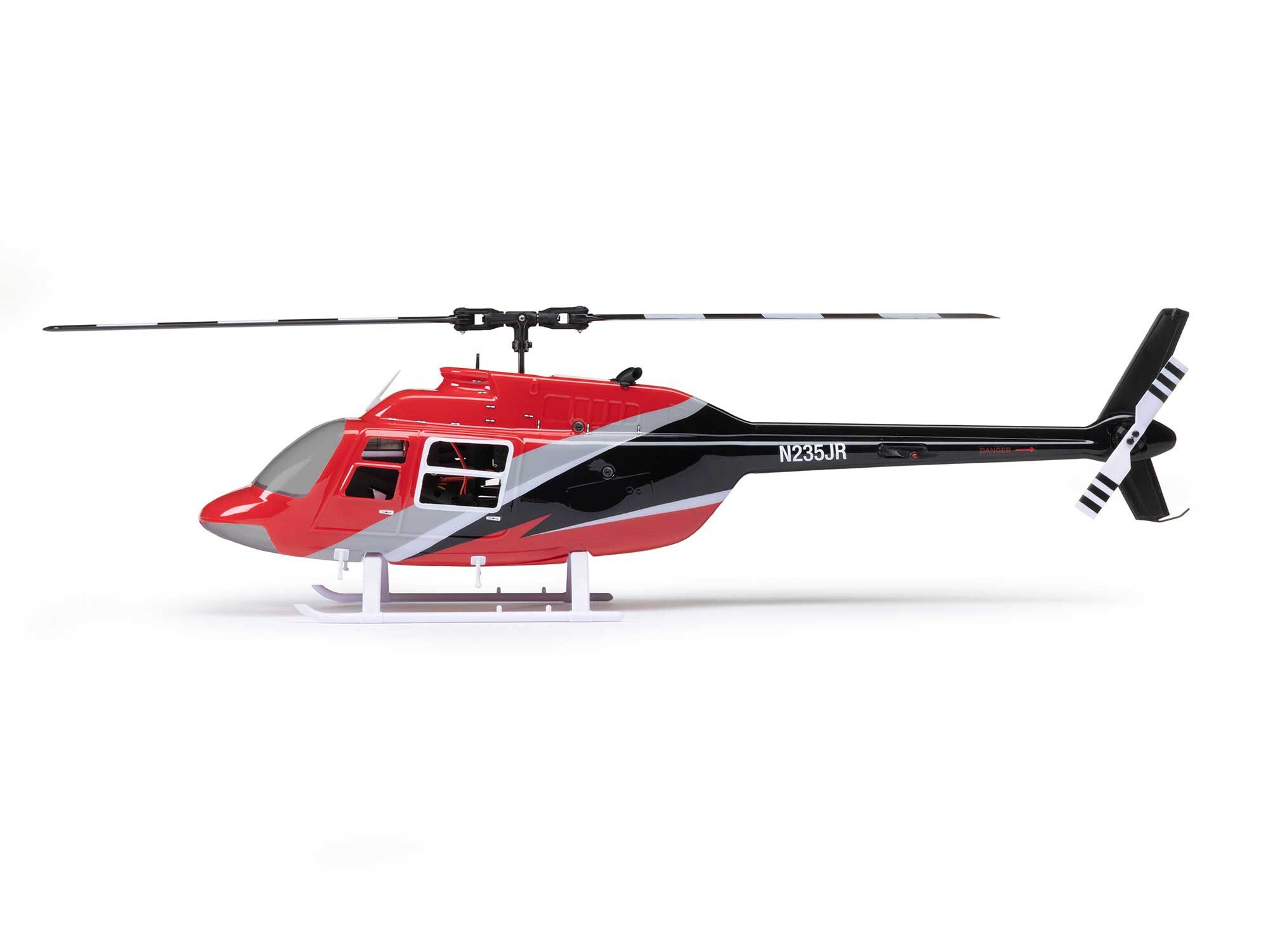 Bell 206 Jet Ranger 235 CP BNF Basic with AS3X and SAFE-4