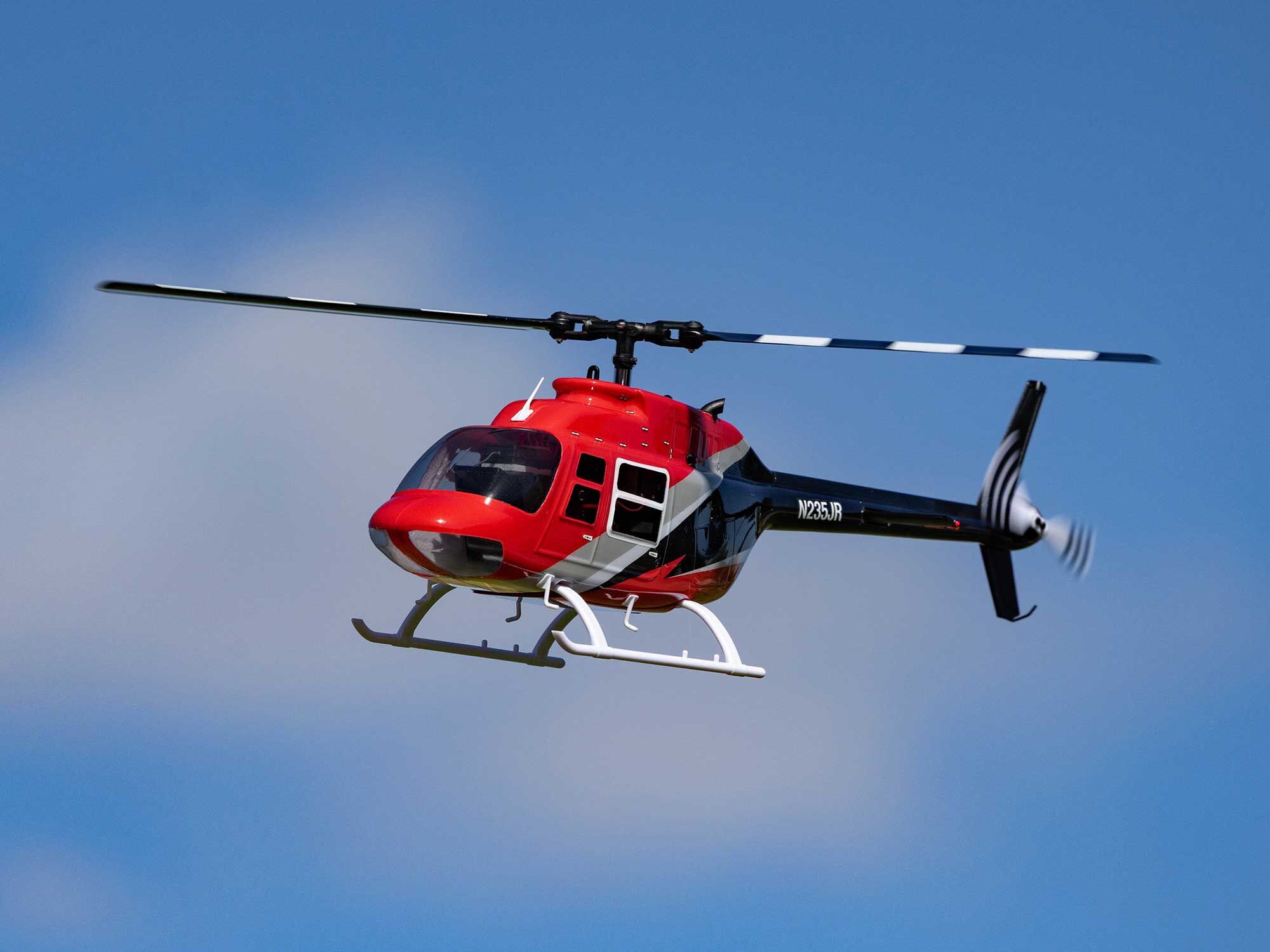 Bell 206 Jet Ranger 235 CP BNF Basic with AS3X and SAFE-17