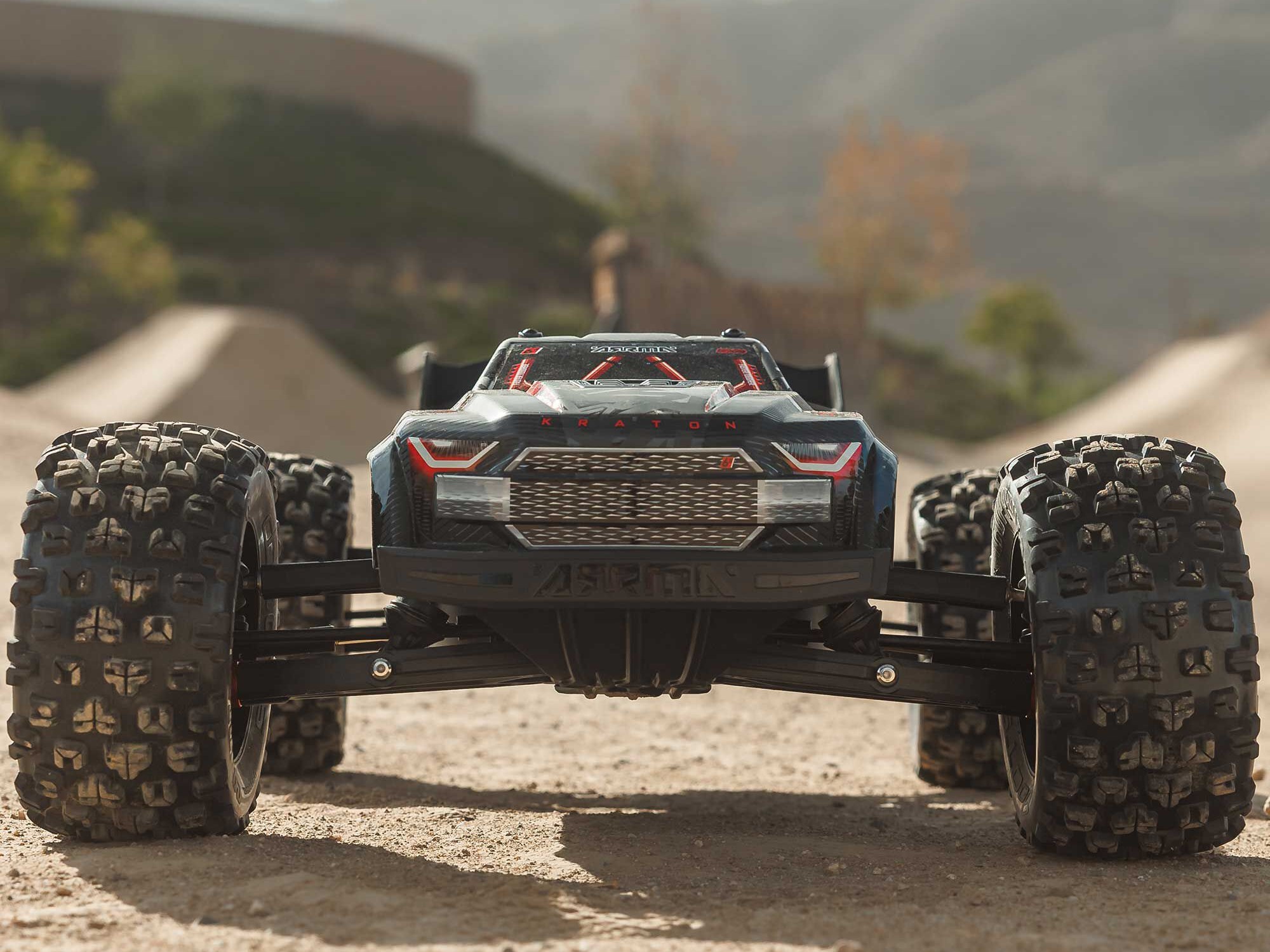 Arrma 1/8 Kraton 6S BLX 4X4 EXB Speed Monster Truck RTR Black-31