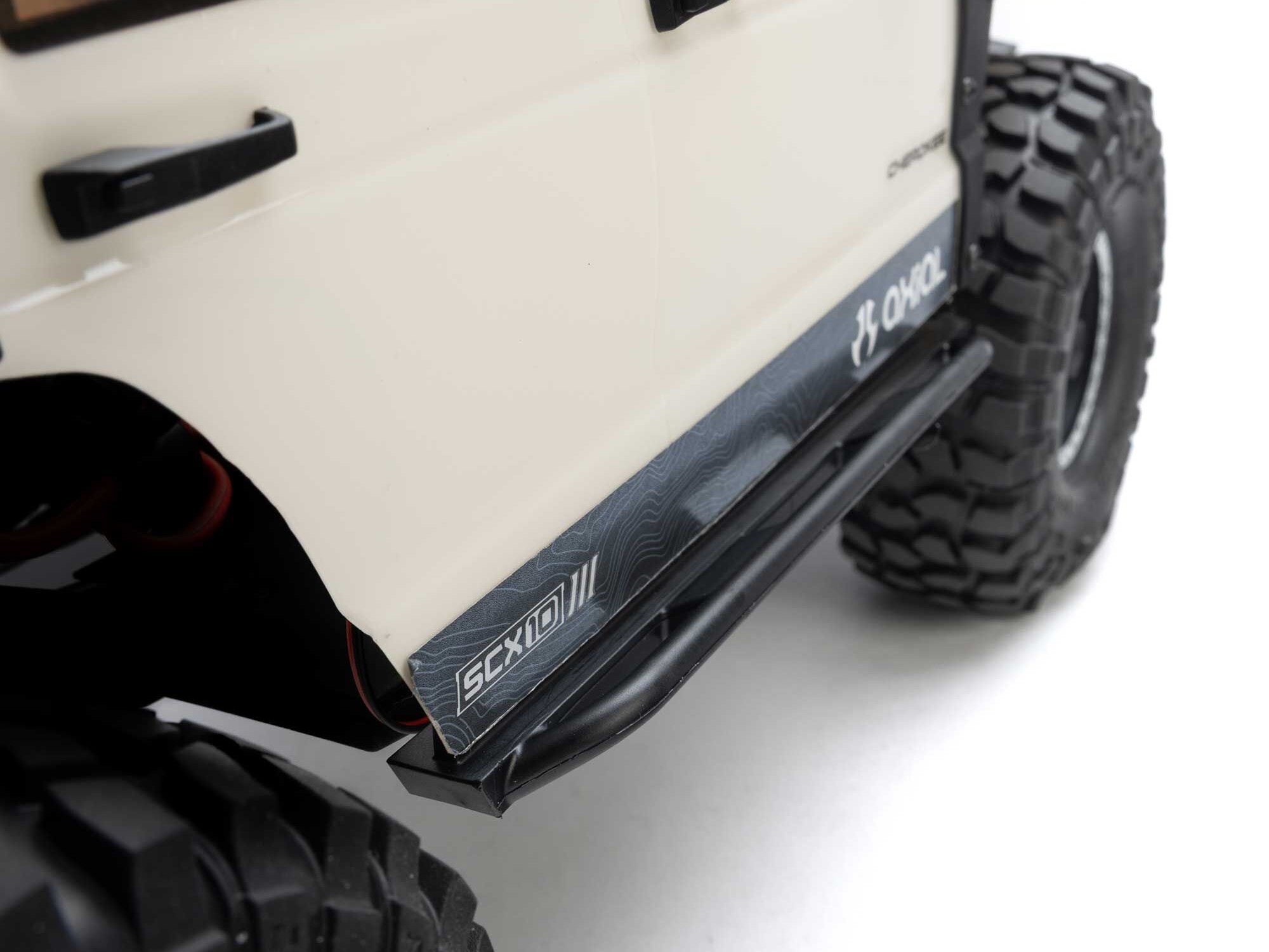 1/10 SCX10 III Jeep Cherokee XJ 4X4 RTR Rock Crawler, White-18