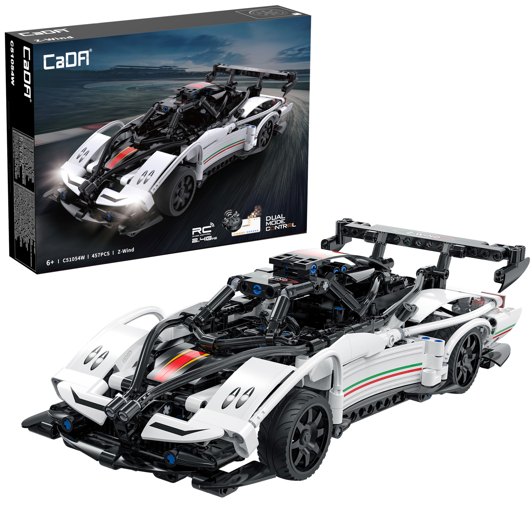 CaDA RC Z-Wind Super Car - 457 pcs