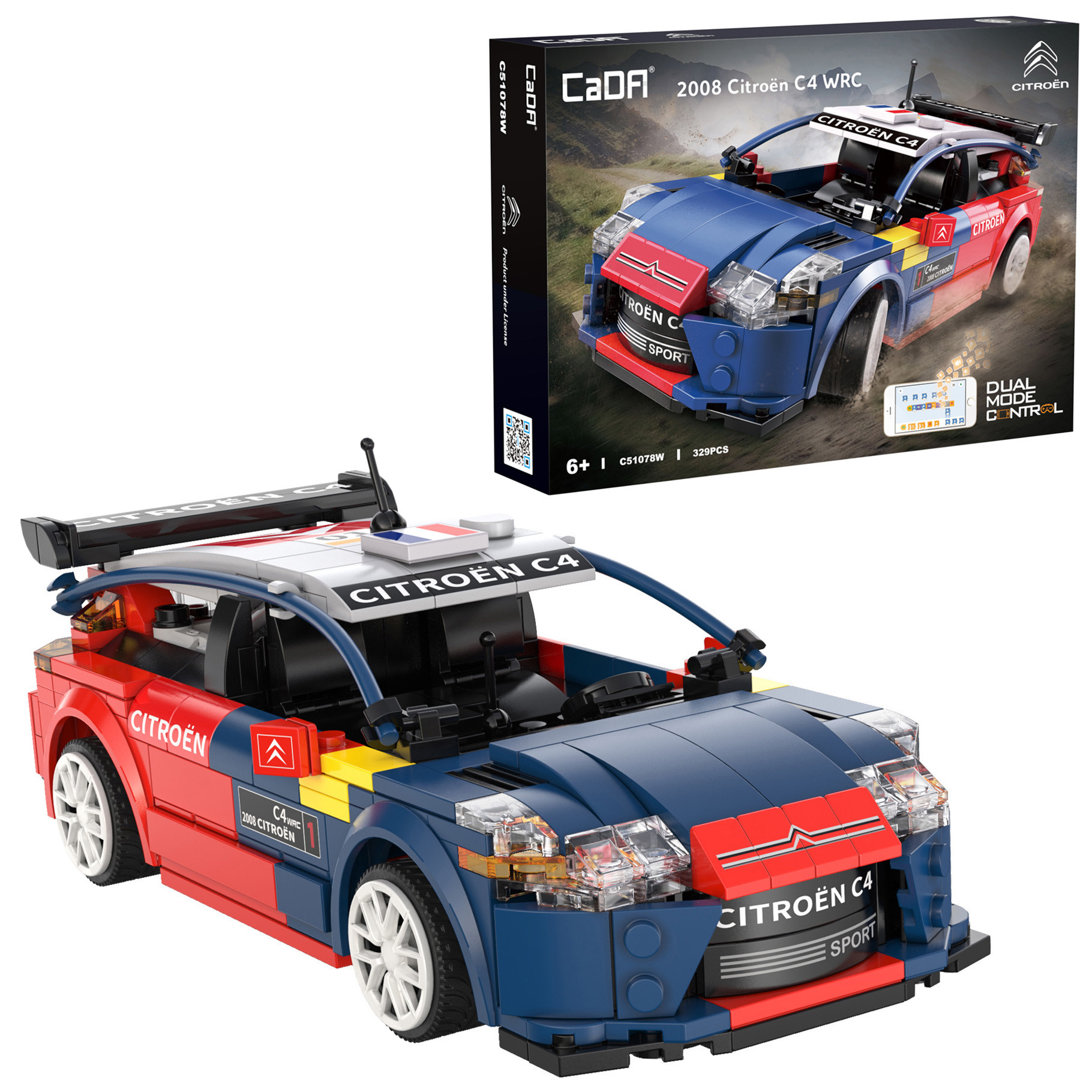 CaDA 2008 Citroën C4 WRC - 329 pcs