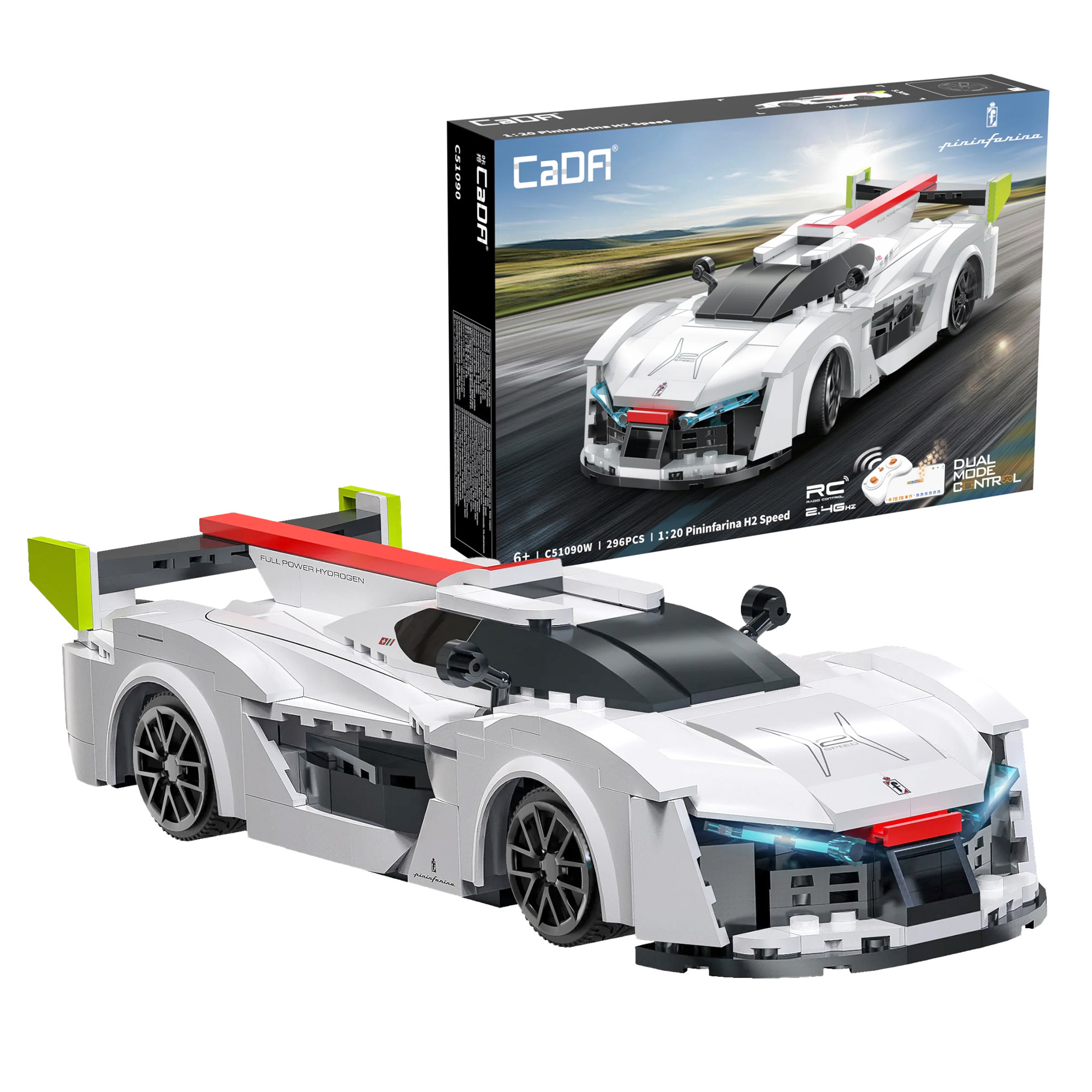 CaDA 1:20 Pininfarina H2 Speed - 296 pcs