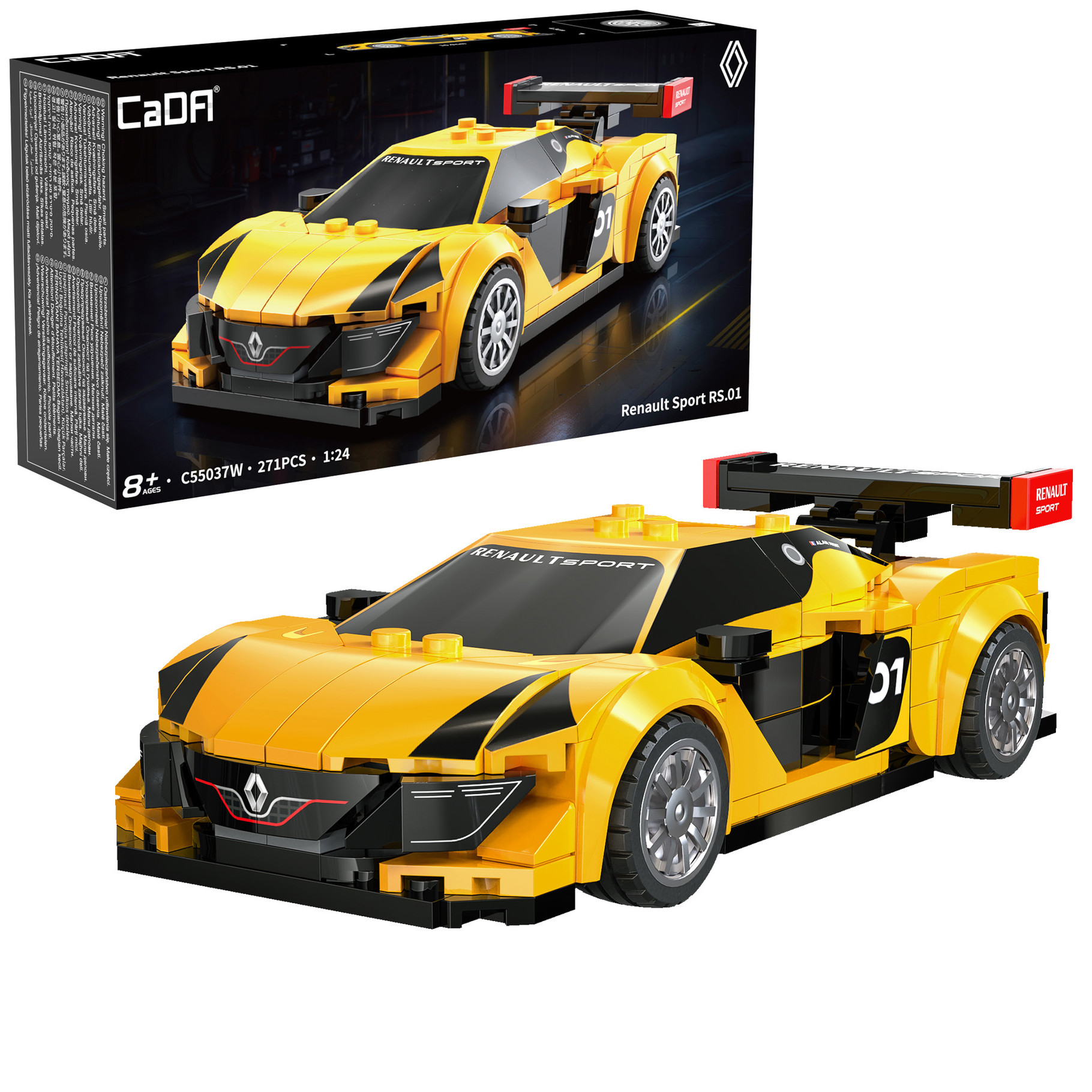 CaDA 1:24 Renault Sport RS.01 - 271 pcs