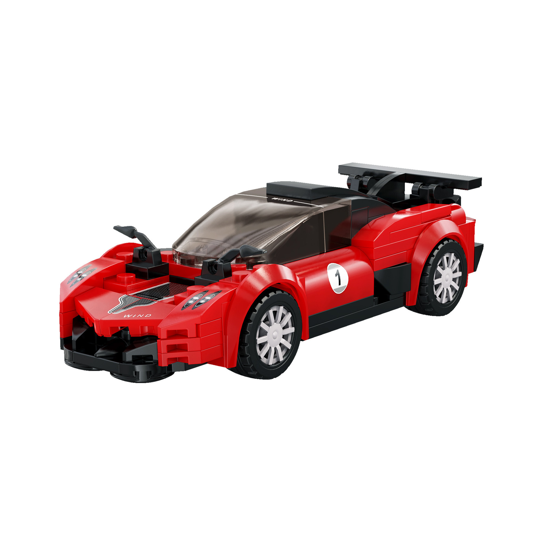 CaDA Crimson Wing Racing Car - 158 pcs