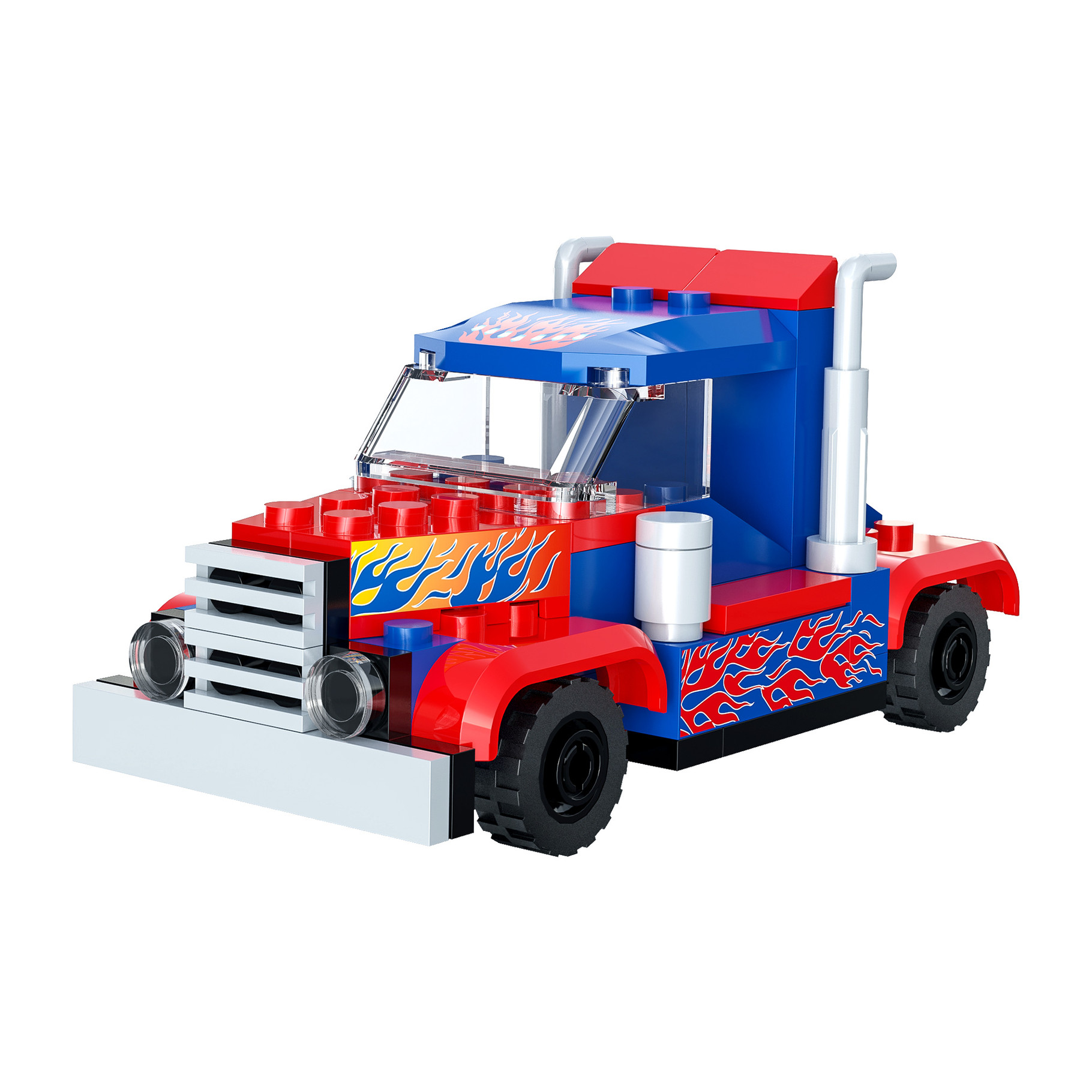 CaDA Mini Sky Titan Racing Truck - 66 pcs