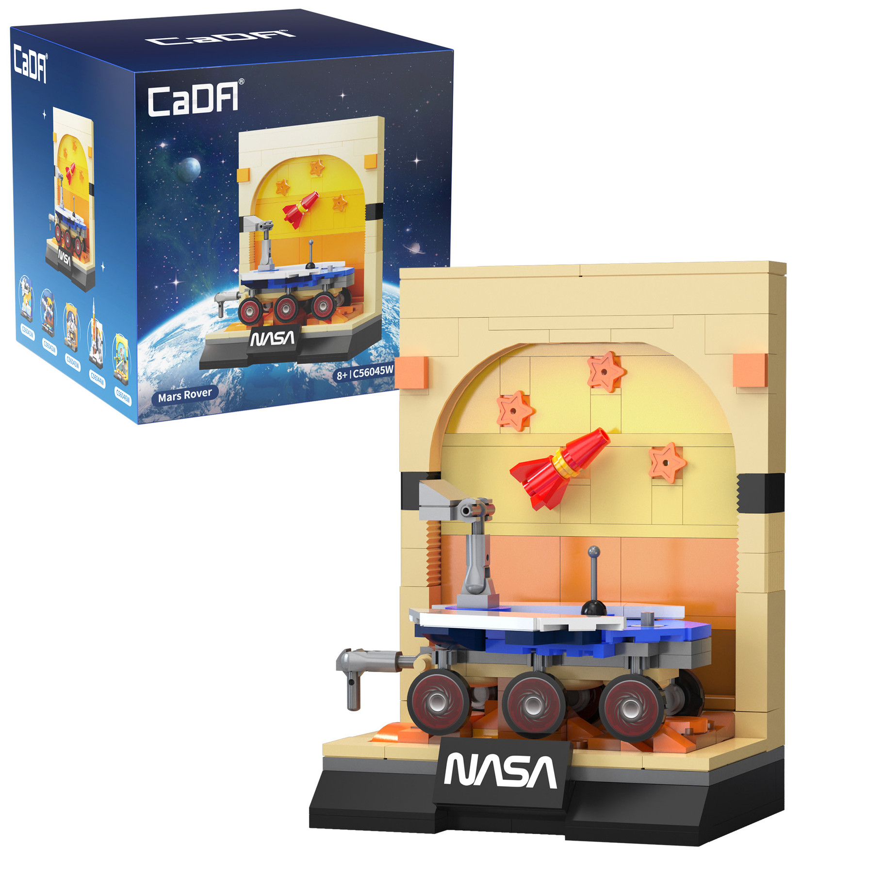 CaDA Mars Rover - 192 pcs
