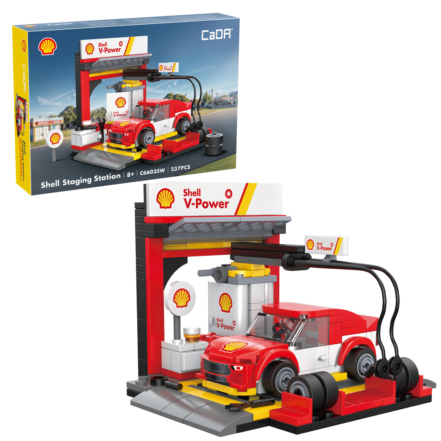 CaDA Shell Pit Stop Staging Station - 237 pcs