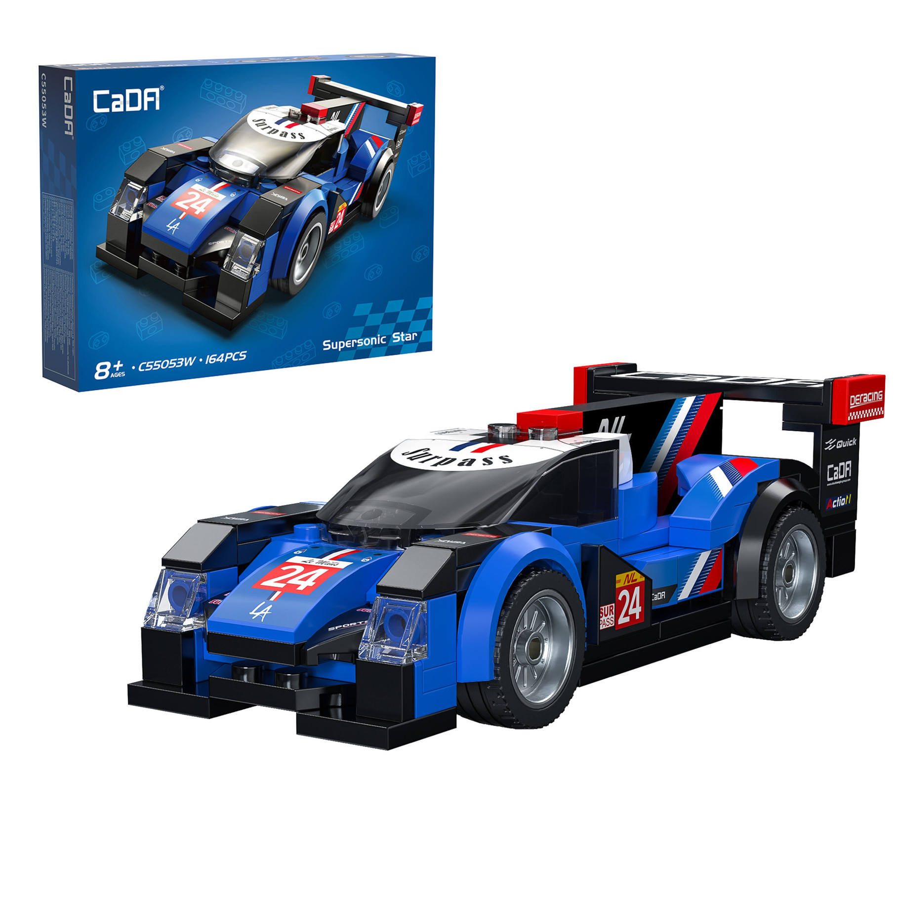 CaDA Supersonic Star - 164 pcs
