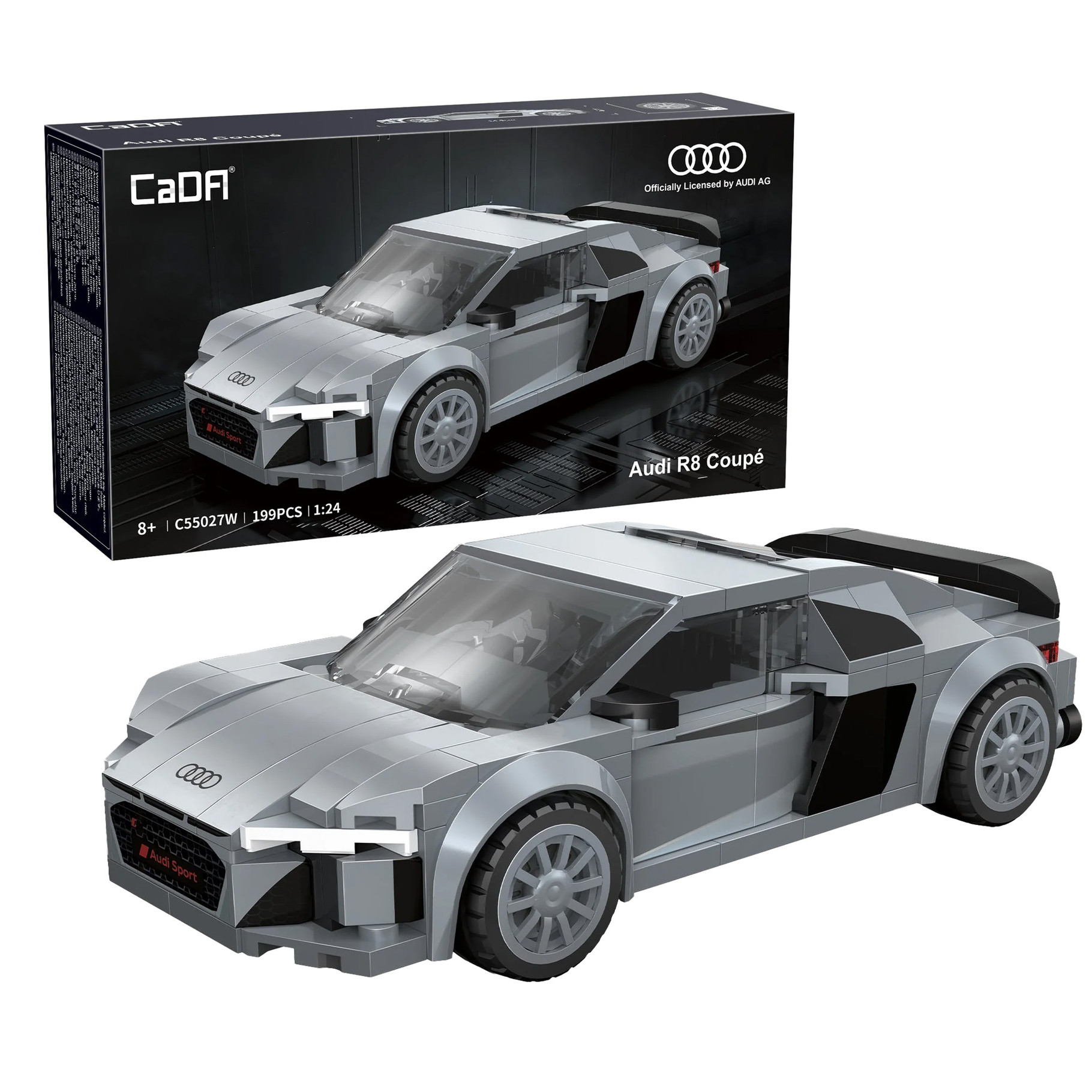 CaDA 1:24 Audi R8 Coupé - 199 pcs