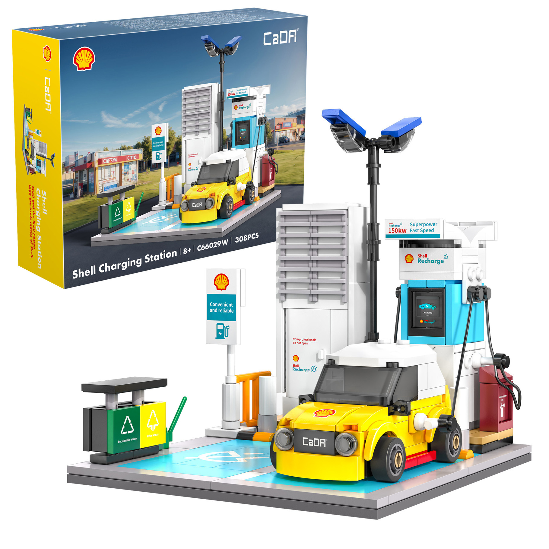 CaDA Shell Charging Station - 305 pcs