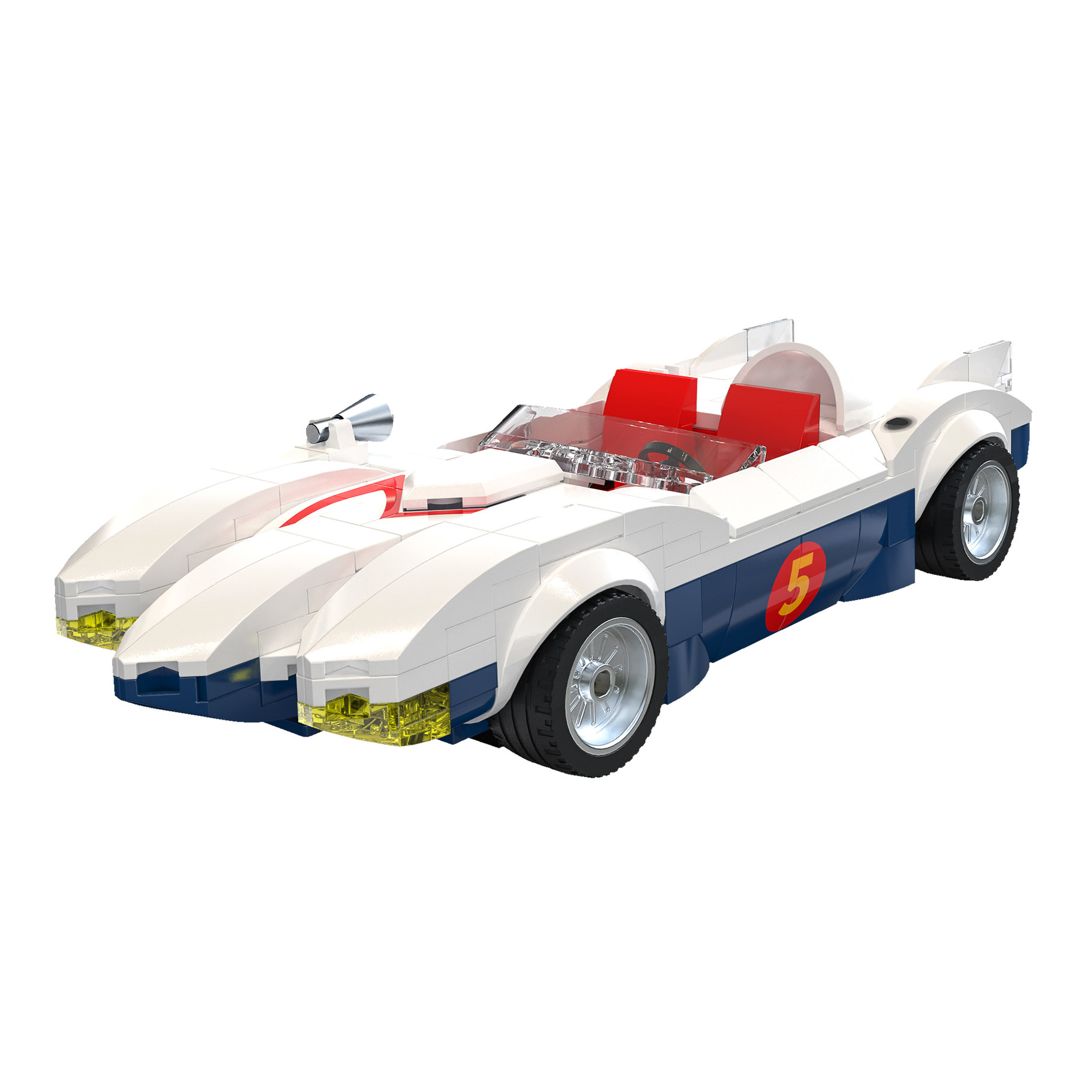 CaDA Speed Racer 1:24 Mach 5 Car - 294 pcs