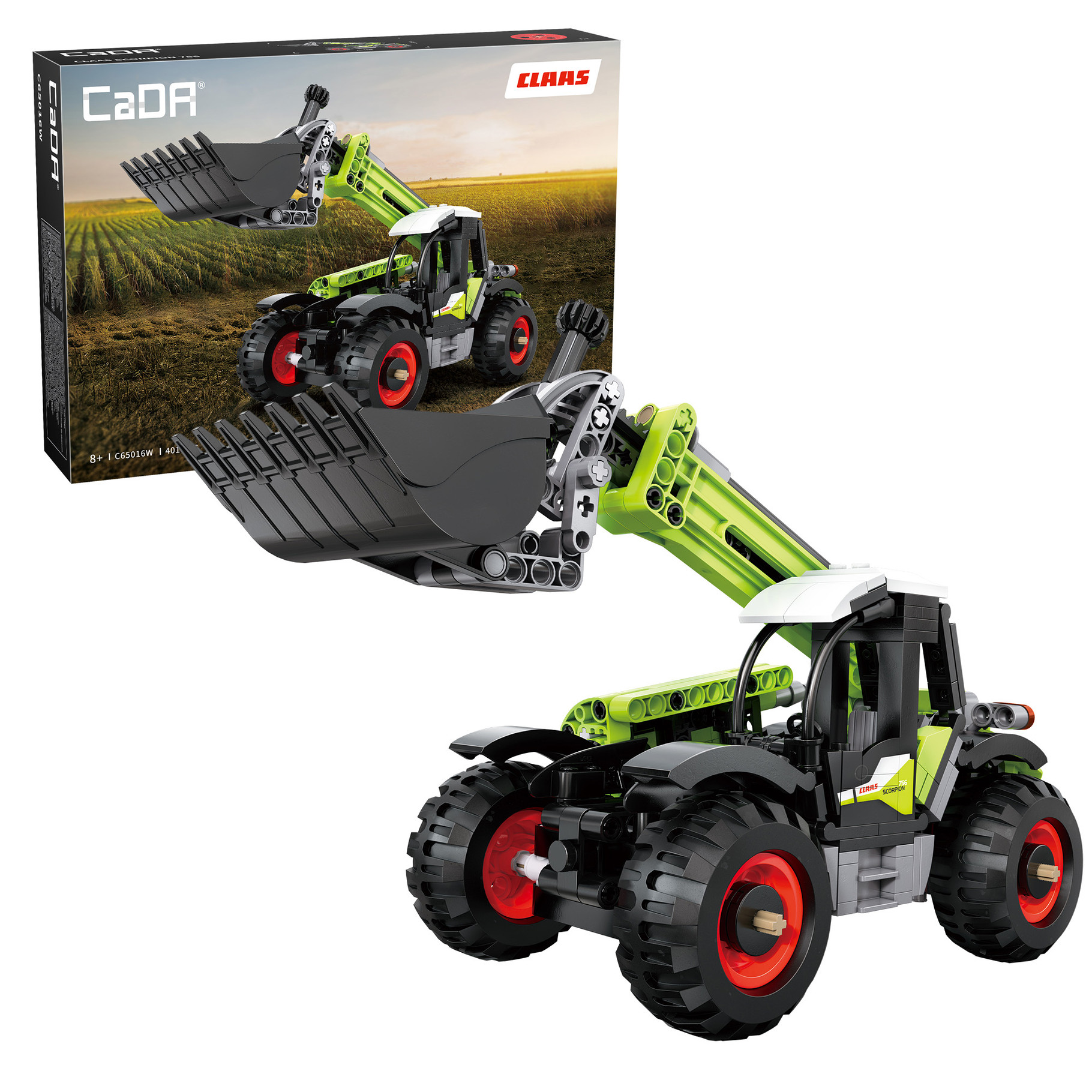 CaDA CLAAS Scorpion 756 Farm Telehandler - 401 pcs