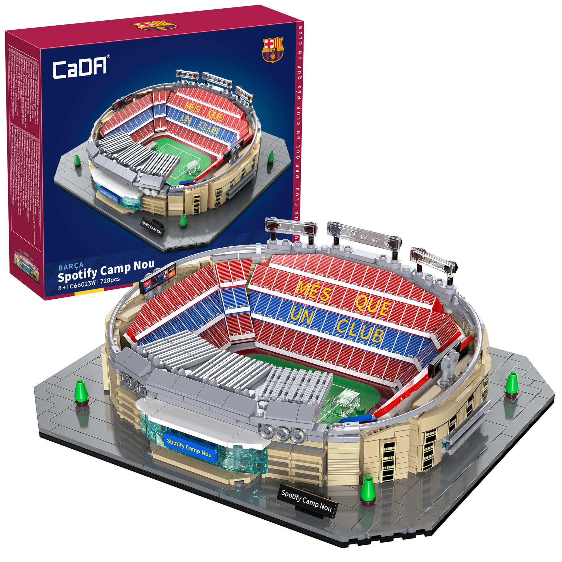 CaDA FC Barcelona Camp Nou Stadium - 728 pcs
