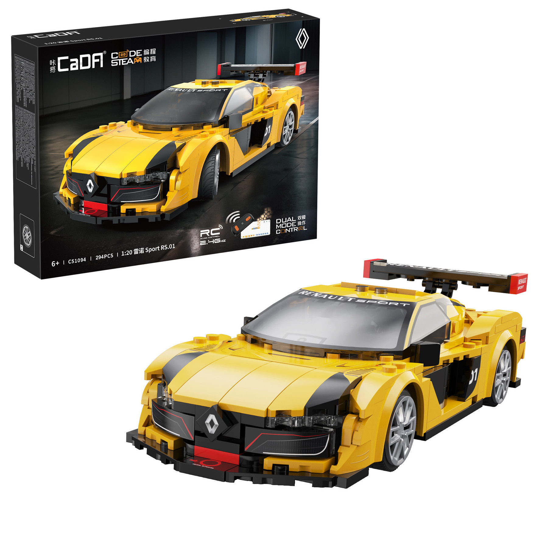 CaDA 1:20 Renault Sport RS.01 - 294 pcs