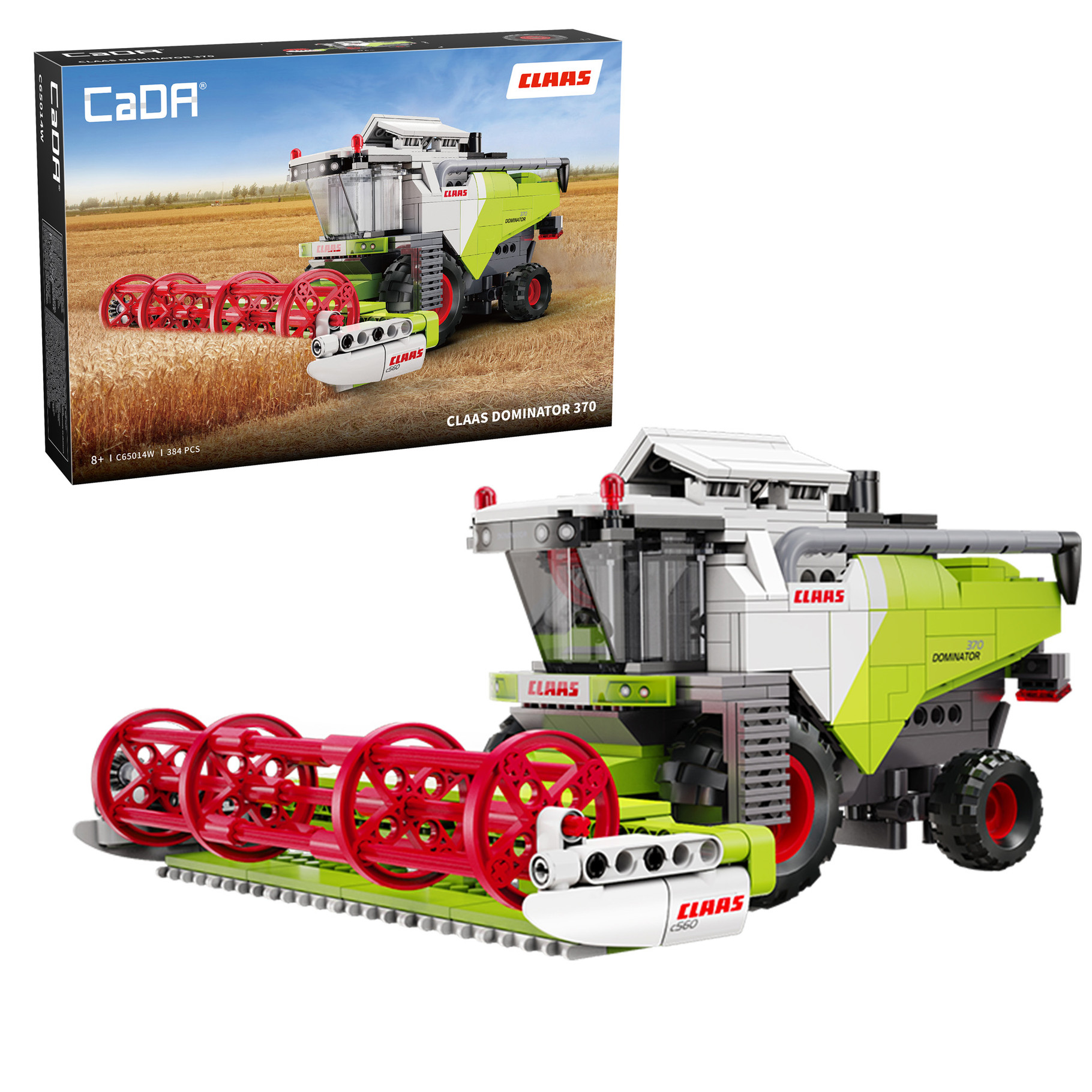 CaDA CLAAS Dominator 370 Combine Harvester - 348 pcs
