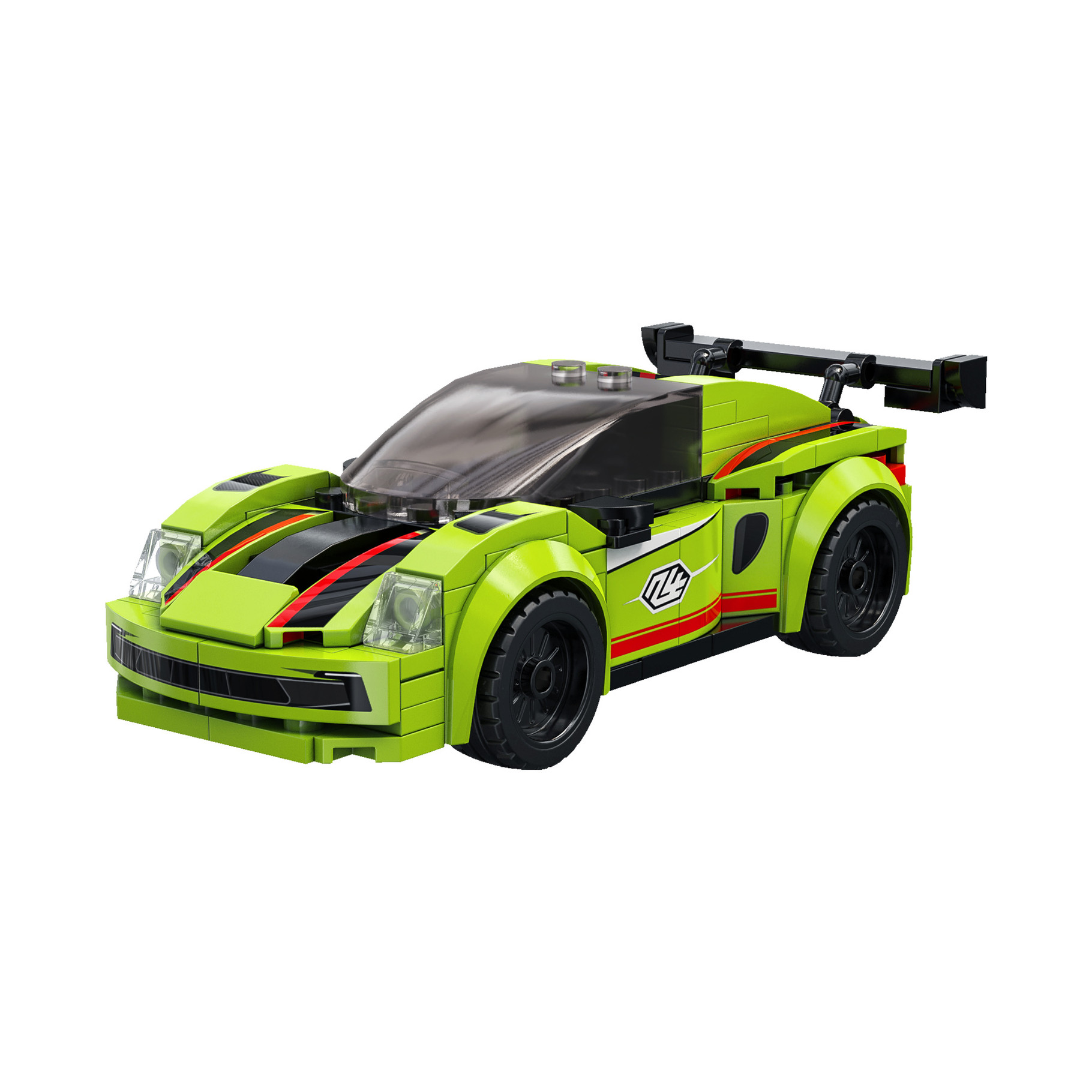 CaDA Emerald Shadow Sprint Racing Car - 158 pcs