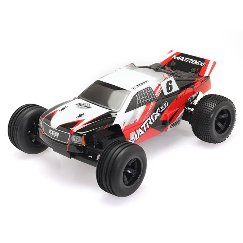Cen Racing Matrix E 1/10 2wd Stadium Truck Rtr - Red