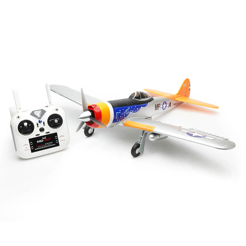 mo-fly-a84-silverorange-690mm-6ch-3d6g-with-6-axis-gyro-rtf