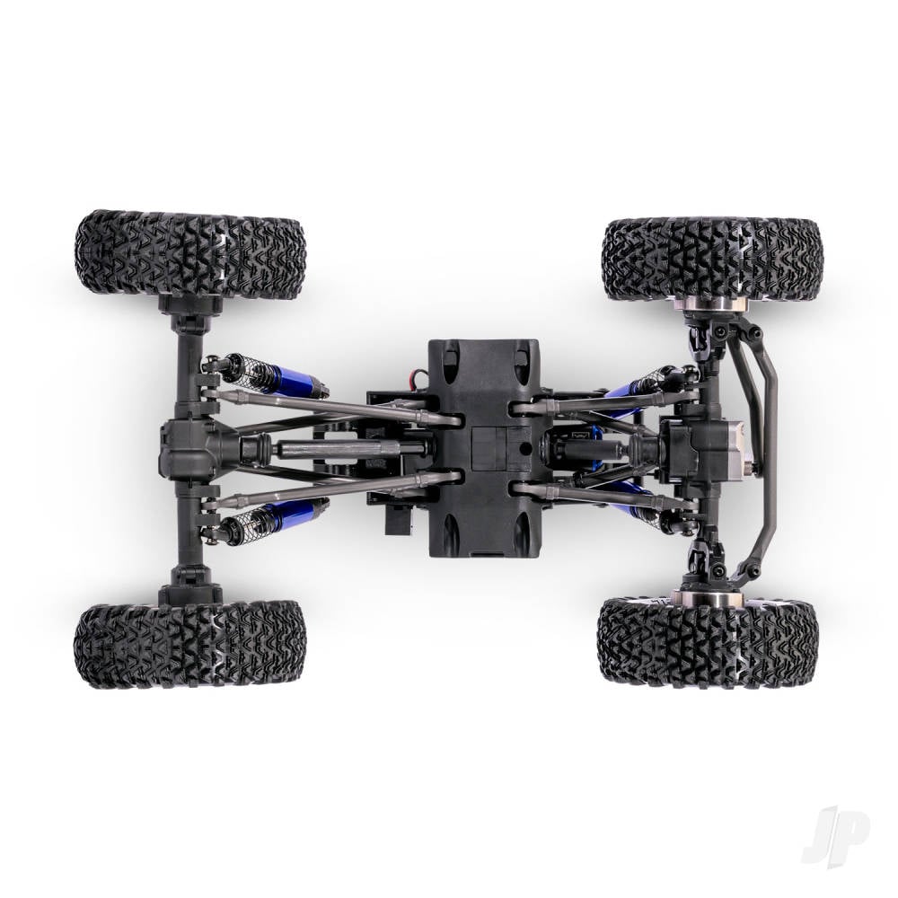 Traxxas TXC-4M Extreme Crawler 1:18 4X4 RTD Crawler, Blue (+TQ Compact, 3S BL, 3350Kv, Clipless Tube-Frame Body)-5