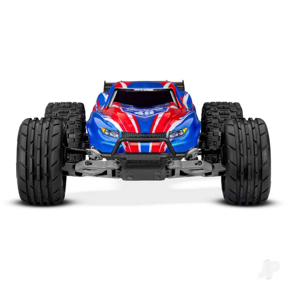 Traxxas Rustler 1:10 2WD RTR Stadium Truck, 40th Anniversary (+ TQi Sport 2-ch, TSM, VX3, Velineon V3200, Clipless Body)-4