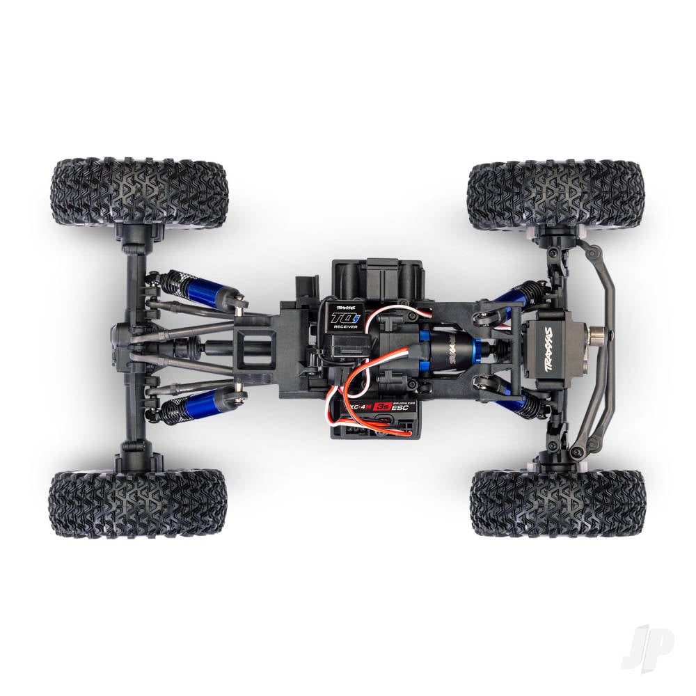 Traxxas TXC-4M Extreme Crawler 1:18 4X4 RTD Crawler, Orange (+TQ Compact, 3S BL, 3350Kv, Clipless Tube-Frame Body)-5