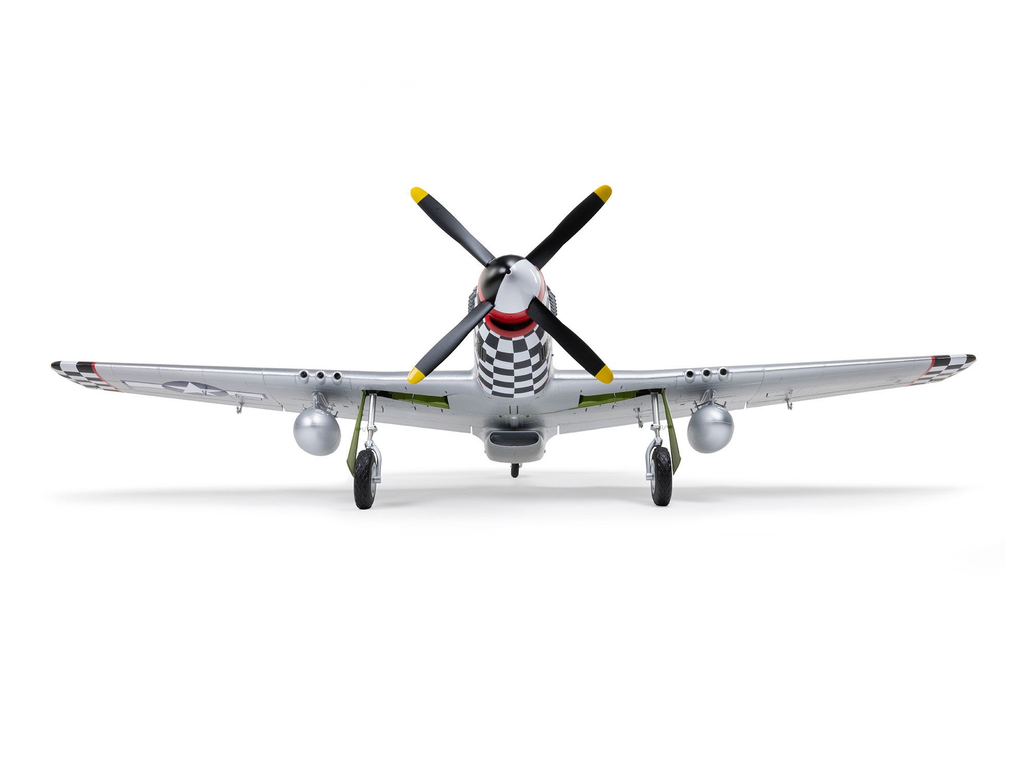 P-51D Mustang "Big Beautiful Doll" 1.5m BNF Basic with AS3X+-3