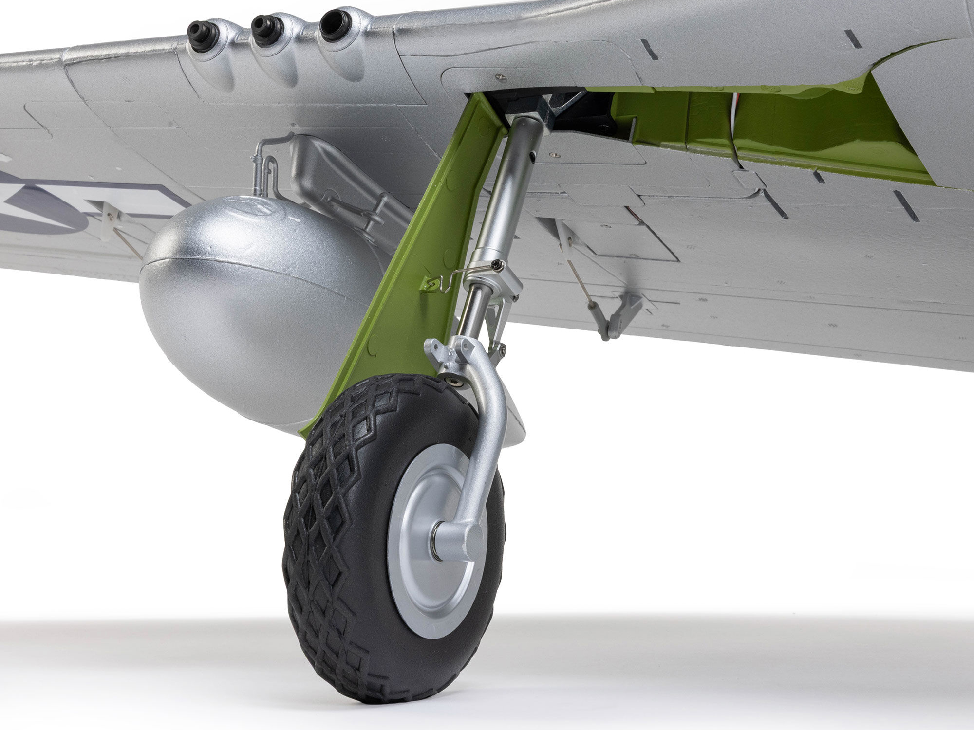P-51D Mustang "Big Beautiful Doll" 1.5m BNF Basic with AS3X+-18