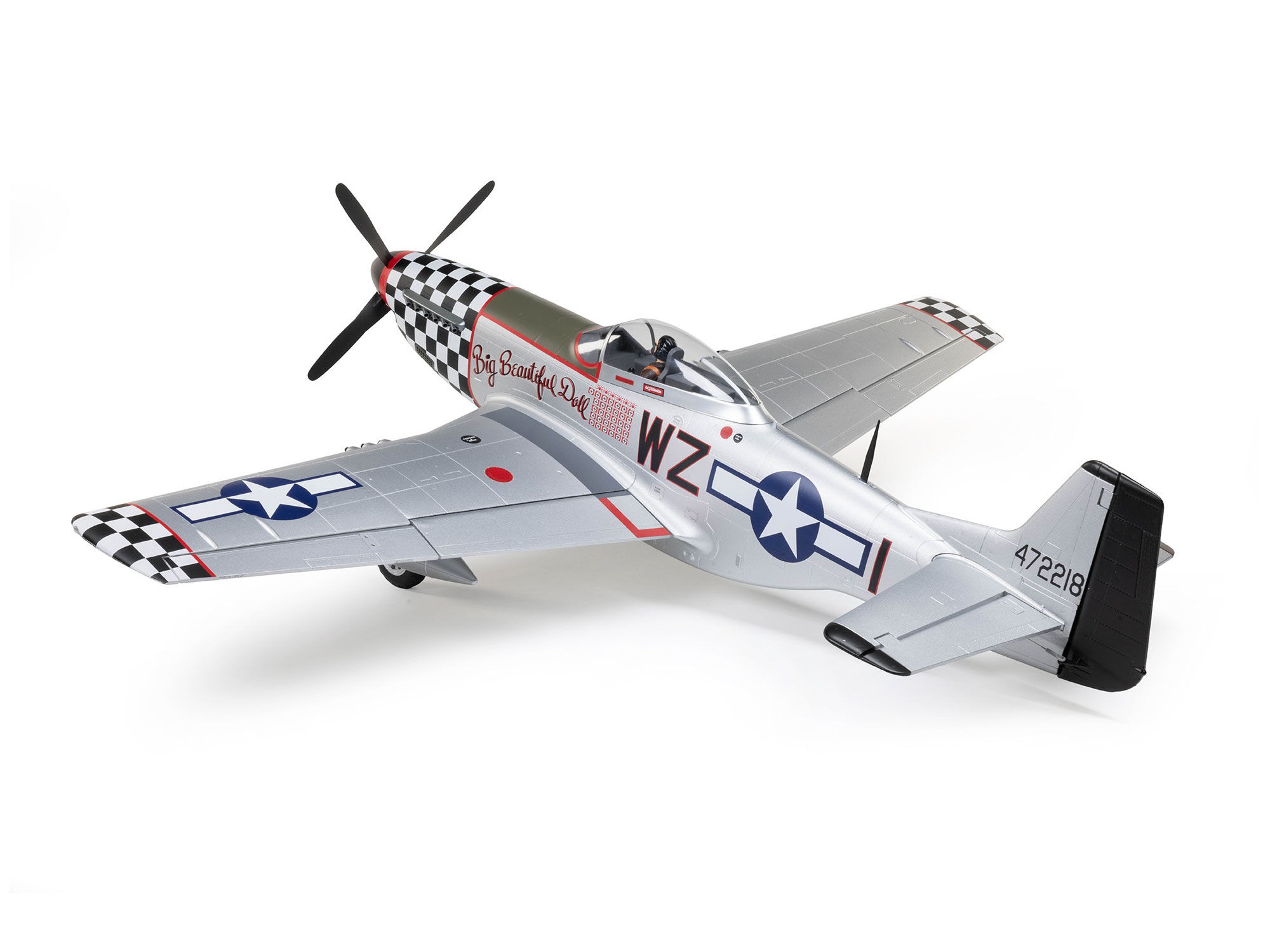 P-51D Mustang "Big Beautiful Doll" 1.5m PNP-2