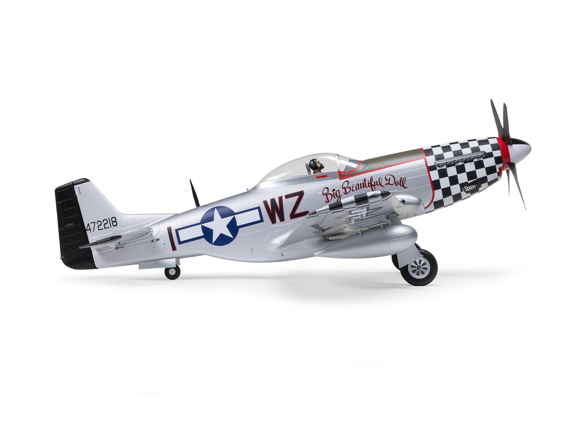 P-51D Mustang "Big Beautiful Doll" 1.5m PNP-4