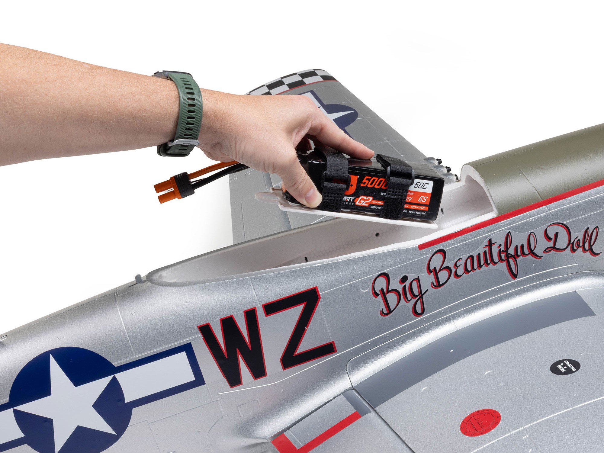 P-51D Mustang "Big Beautiful Doll" 1.5m PNP-14