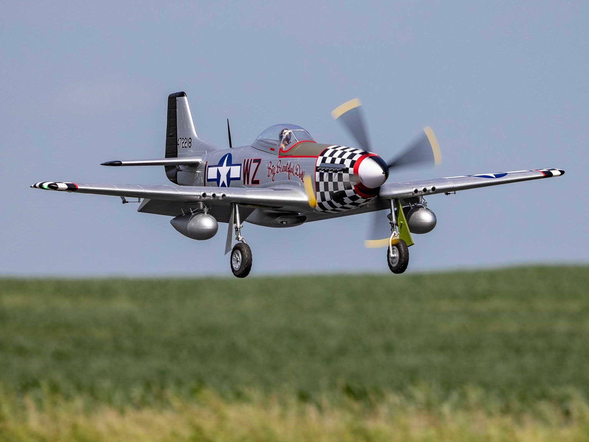 P-51D Mustang "Big Beautiful Doll" 1.5m PNP-27