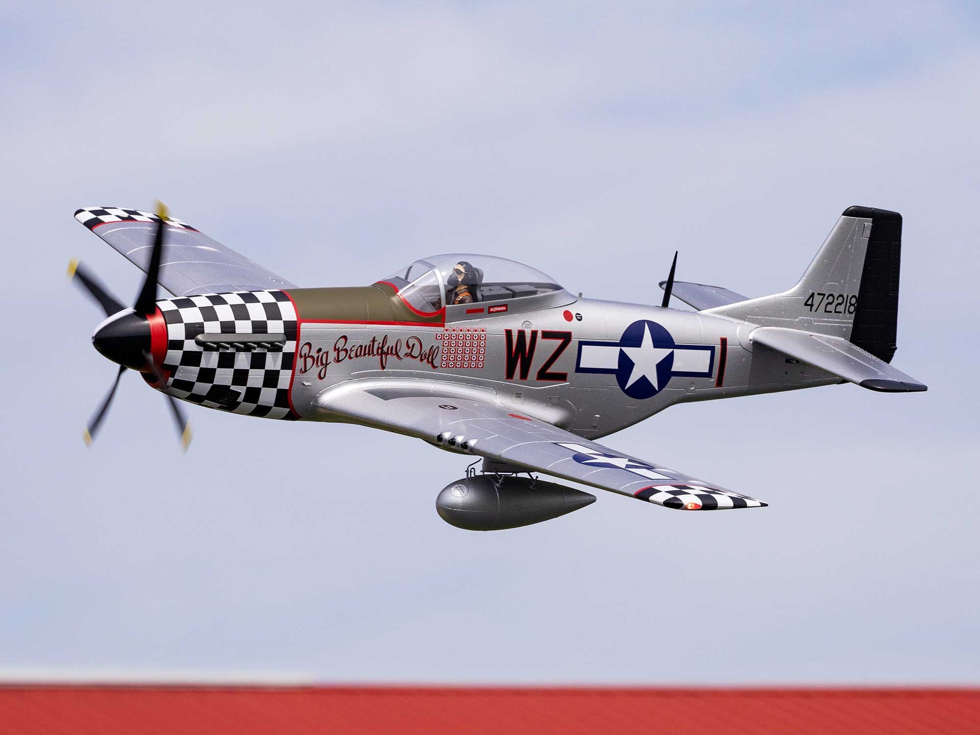 P-51D Mustang "Big Beautiful Doll" 1.5m PNP-29