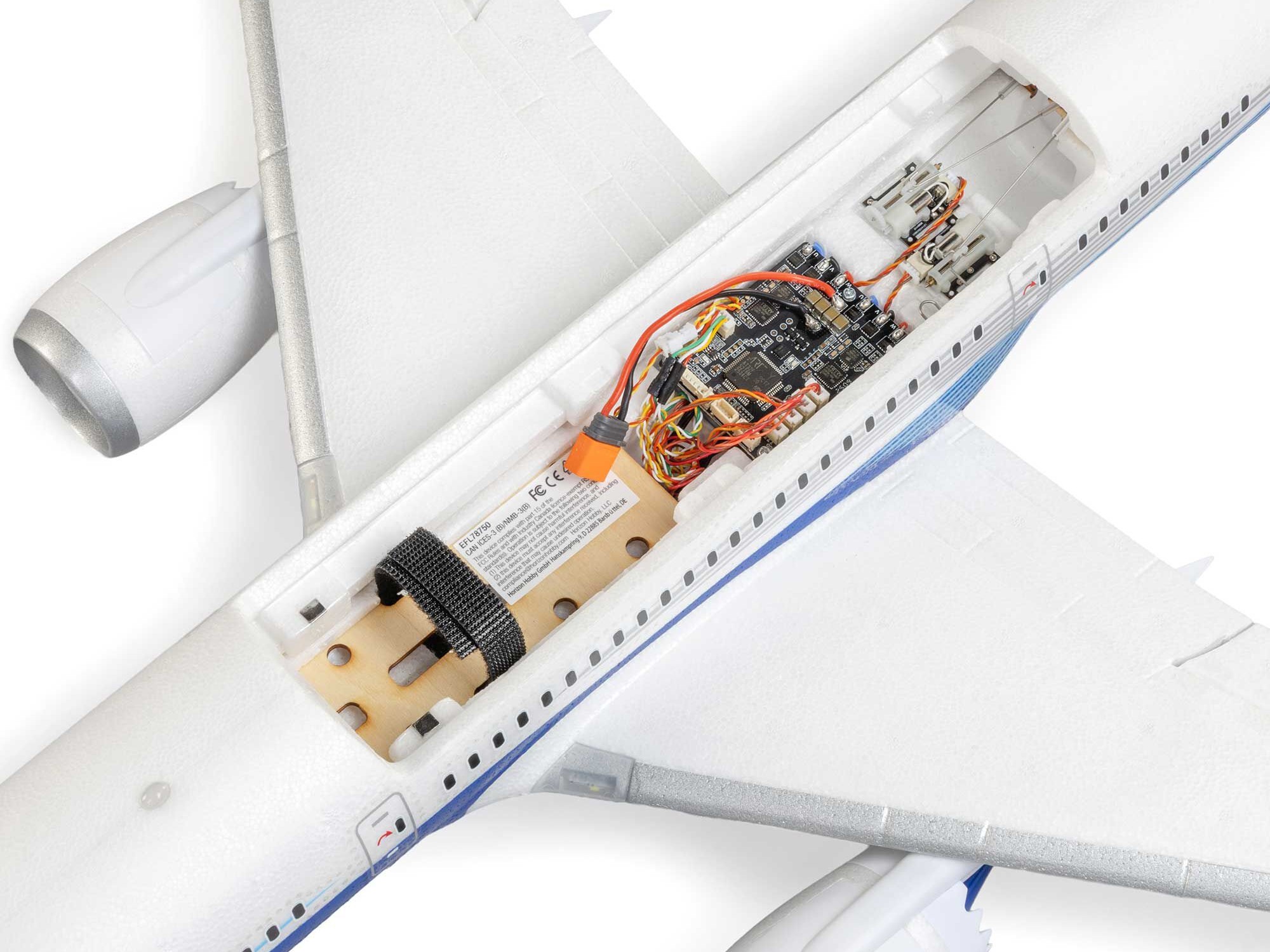 Micro Boeing 787 Dreamliner Twin 30mm EDF BNF Basic-10