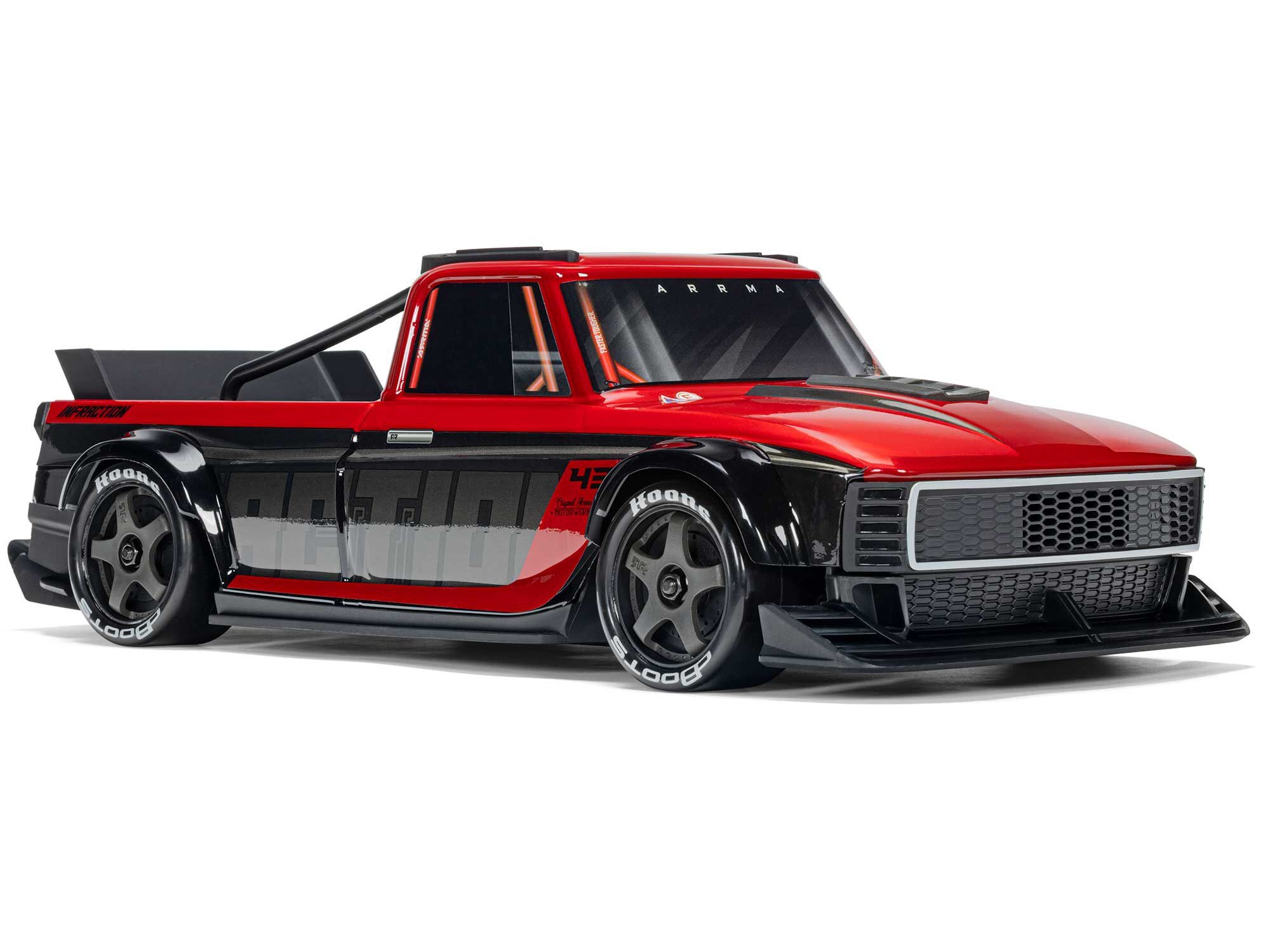 1/12 INFRACTION GROM 3S BLX 4X4 RTR w. Batt/Charg, Red/Black-4