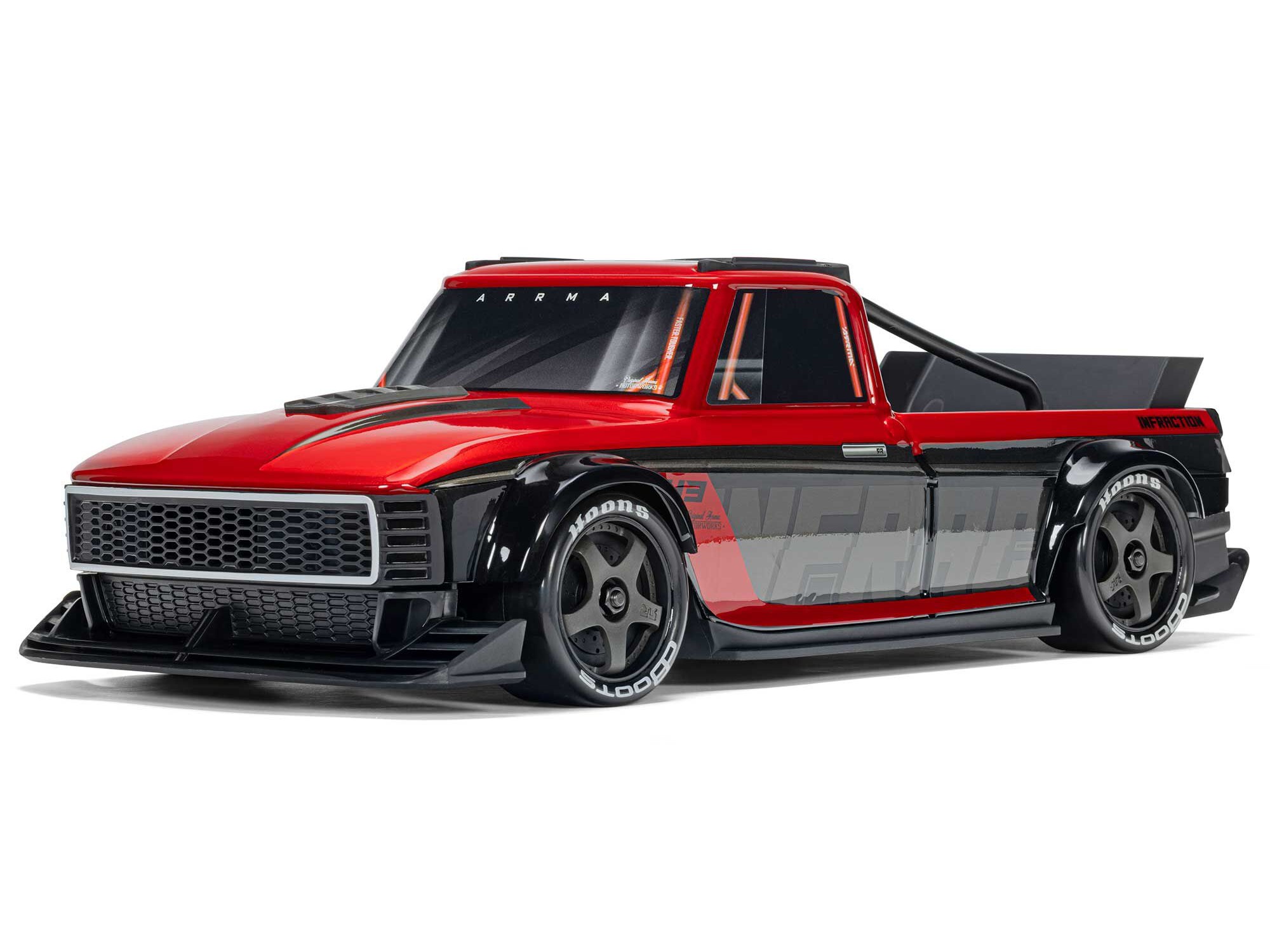 1/12 INFRACTION GROM 3S BLX 4X4 RTR w. Batt/Charg, Red/Black-5