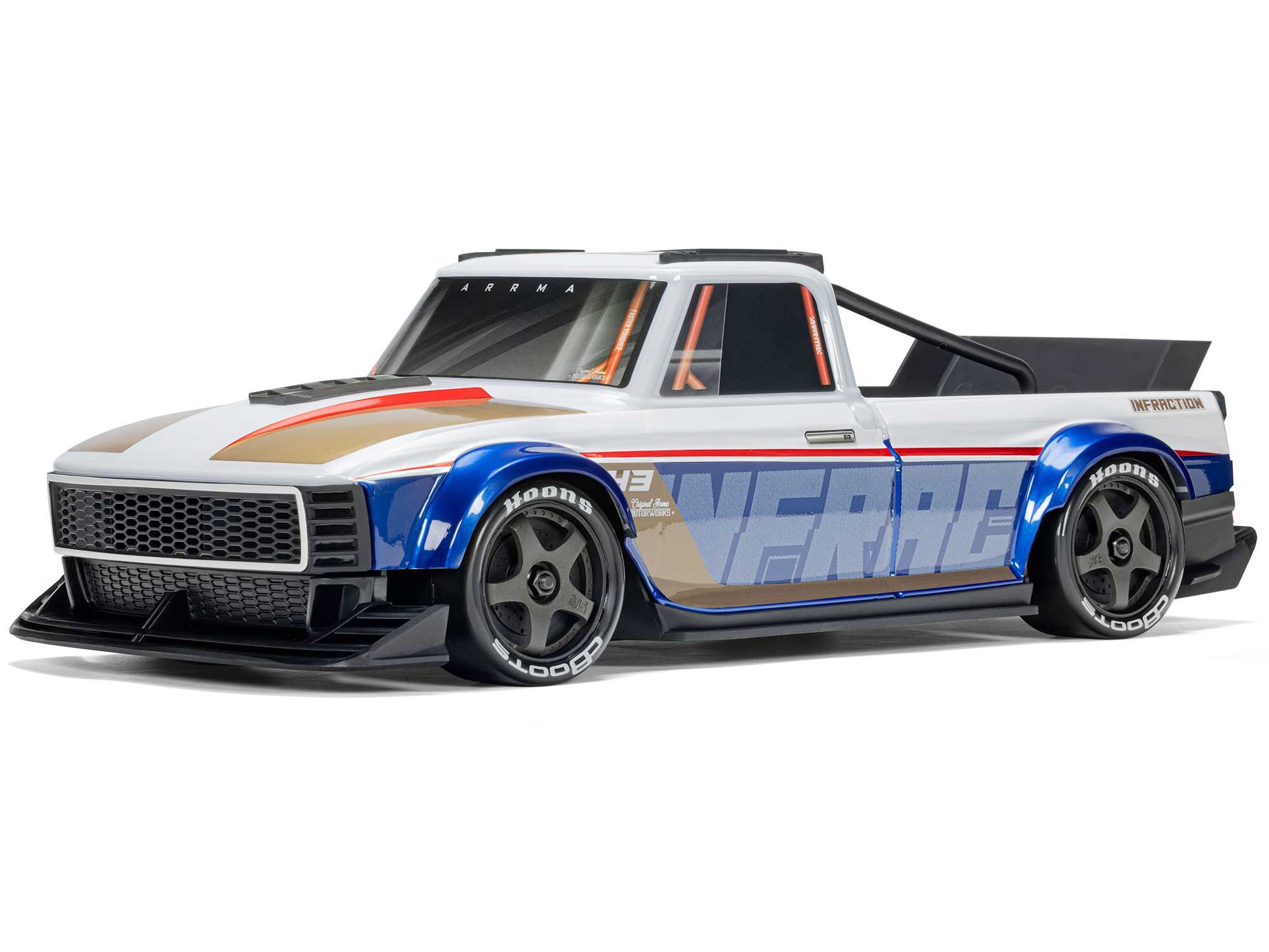 1/12 INFRACTION GROM 3S BLX 4X4 RTR, Blue/Red