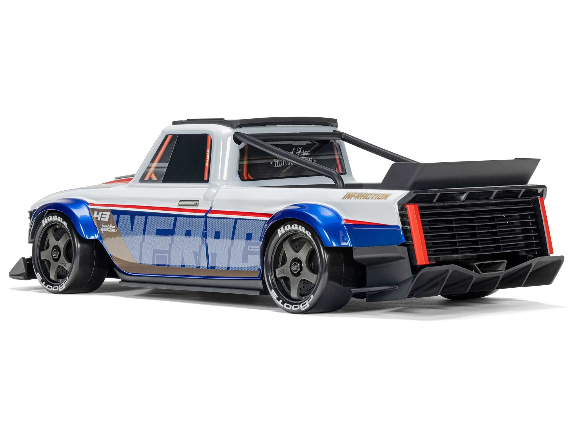 1/12 INFRACTION GROM 3S BLX 4X4 RTR, Blue/Red-4