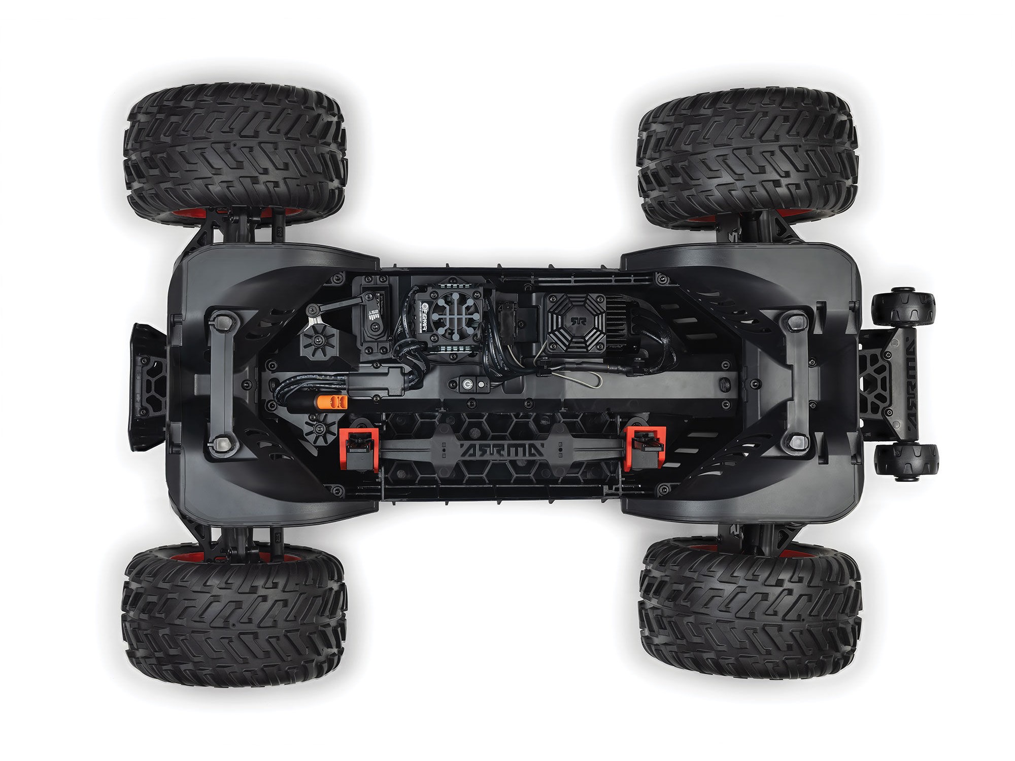 1/8 QUAKE 4S DSC 4X4 RTR Monster Truck, White/Blue-6